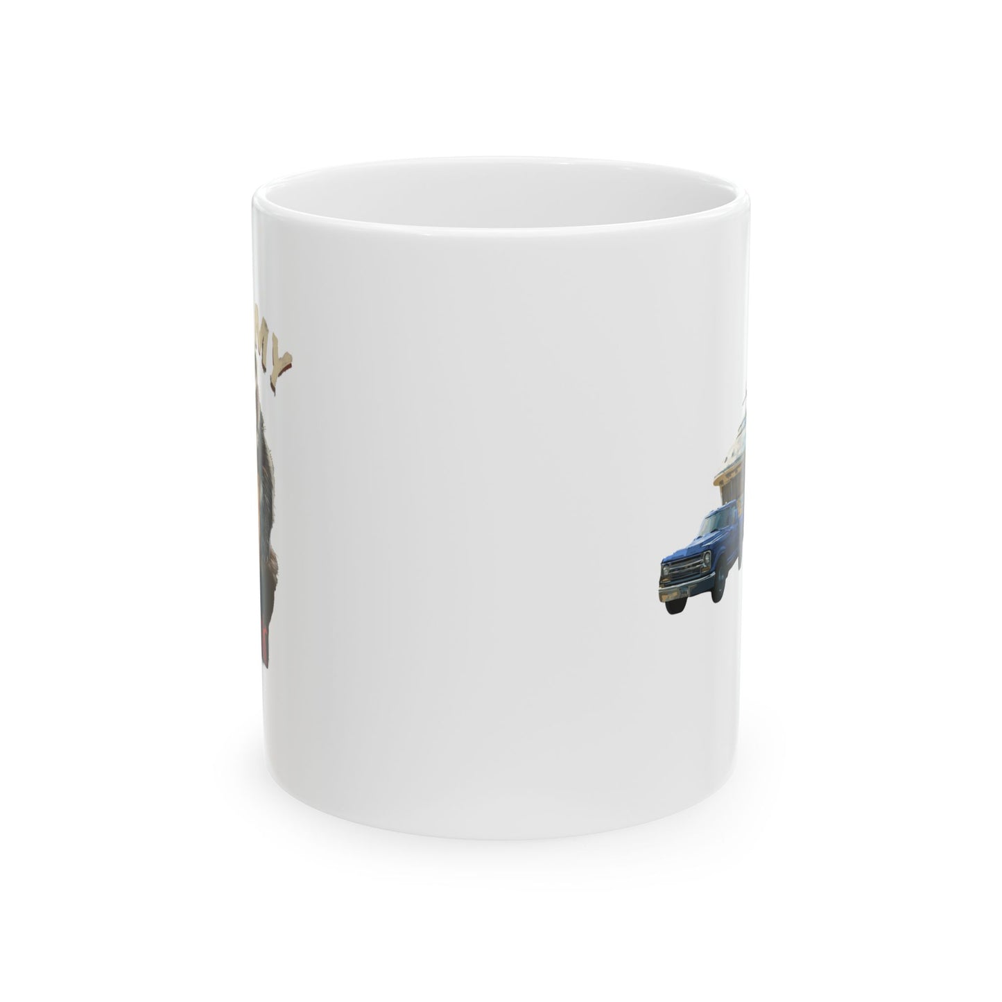 Beam Me Up, BUBBA!/ Hold My Skunk! Ceramic Mug (11oz, 15oz)