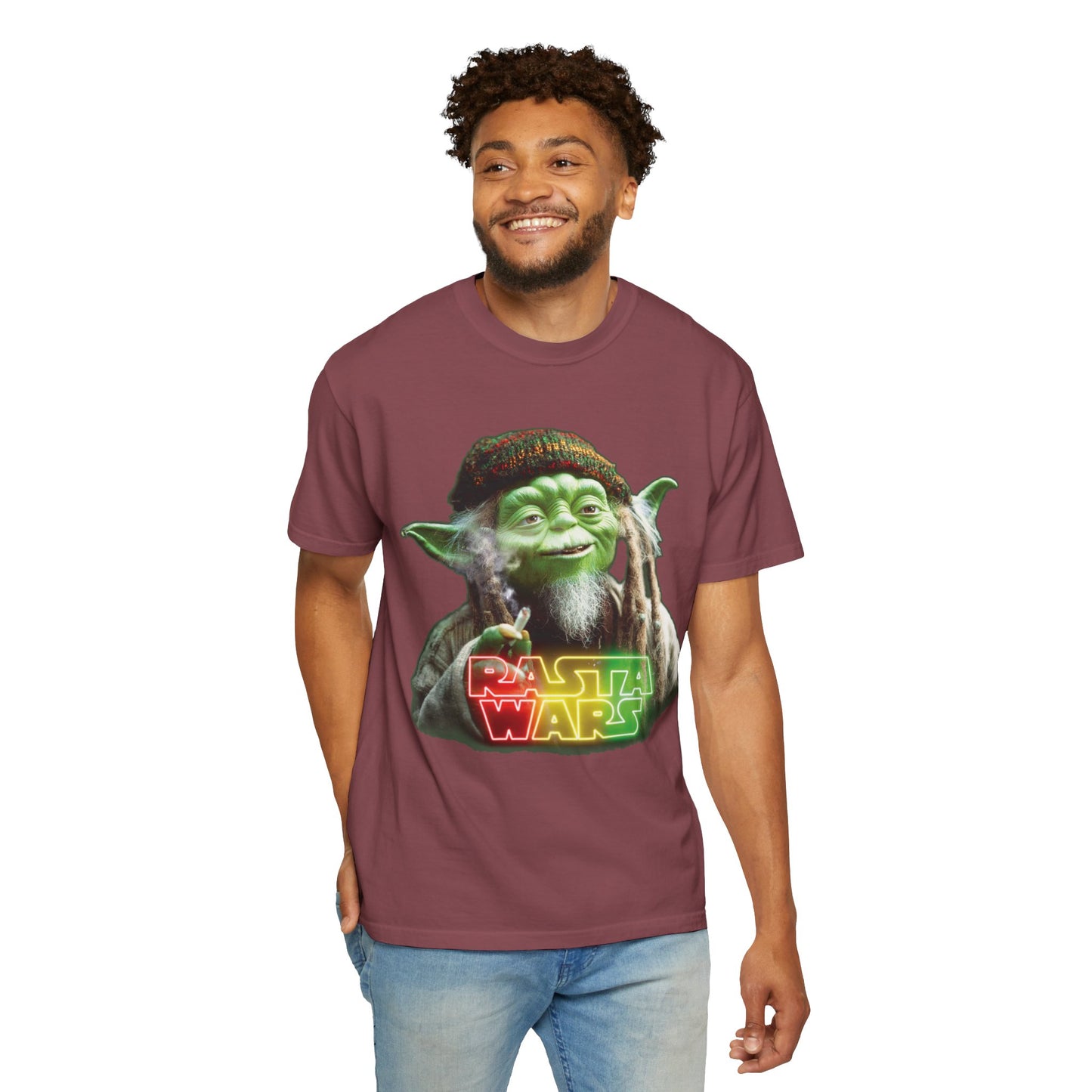 Rasta Wars Unisex Garment Dyed T-Shirt
