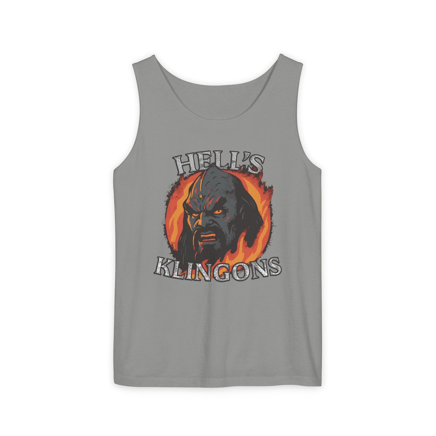 Hell's Klingons Unisex Garment-Dyed Tank Top