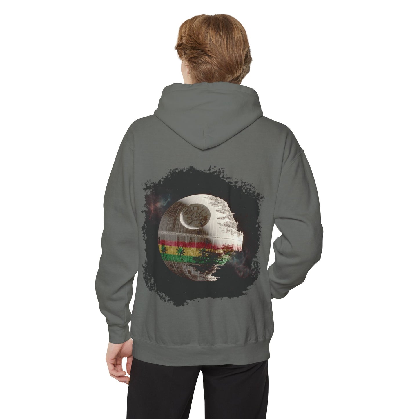 Rasta Wars Unisex Garment-Dyed Hoodie