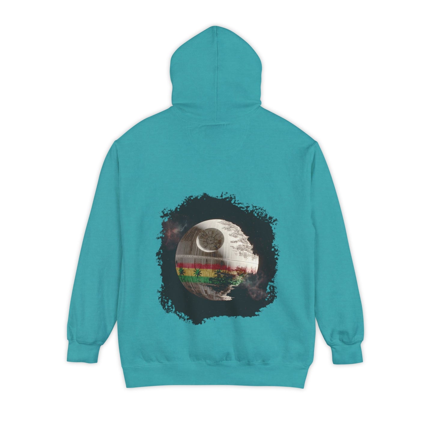 Rasta Wars Unisex Garment-Dyed Hoodie