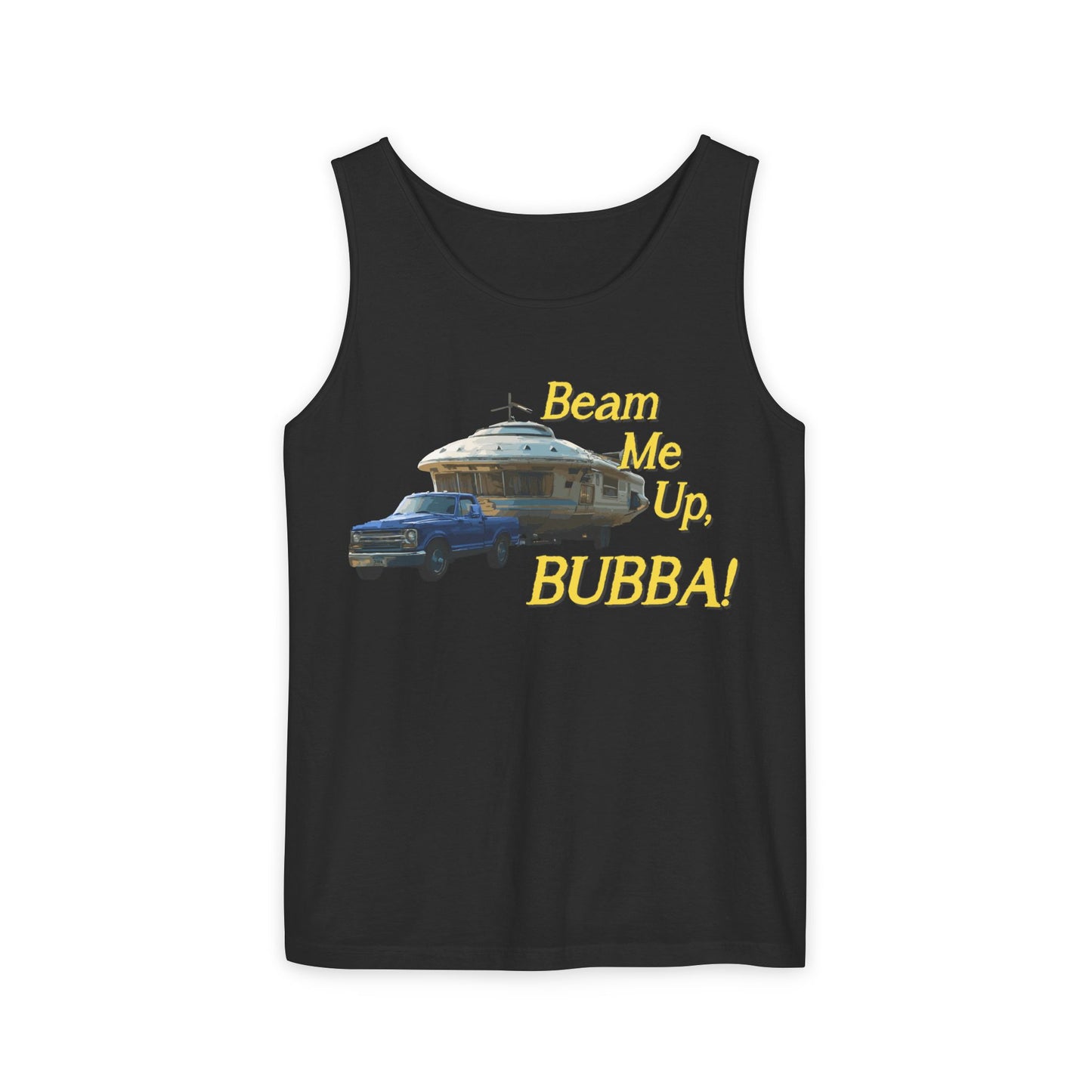 Beam Me Up, BUBBA! Unisex Tank Top