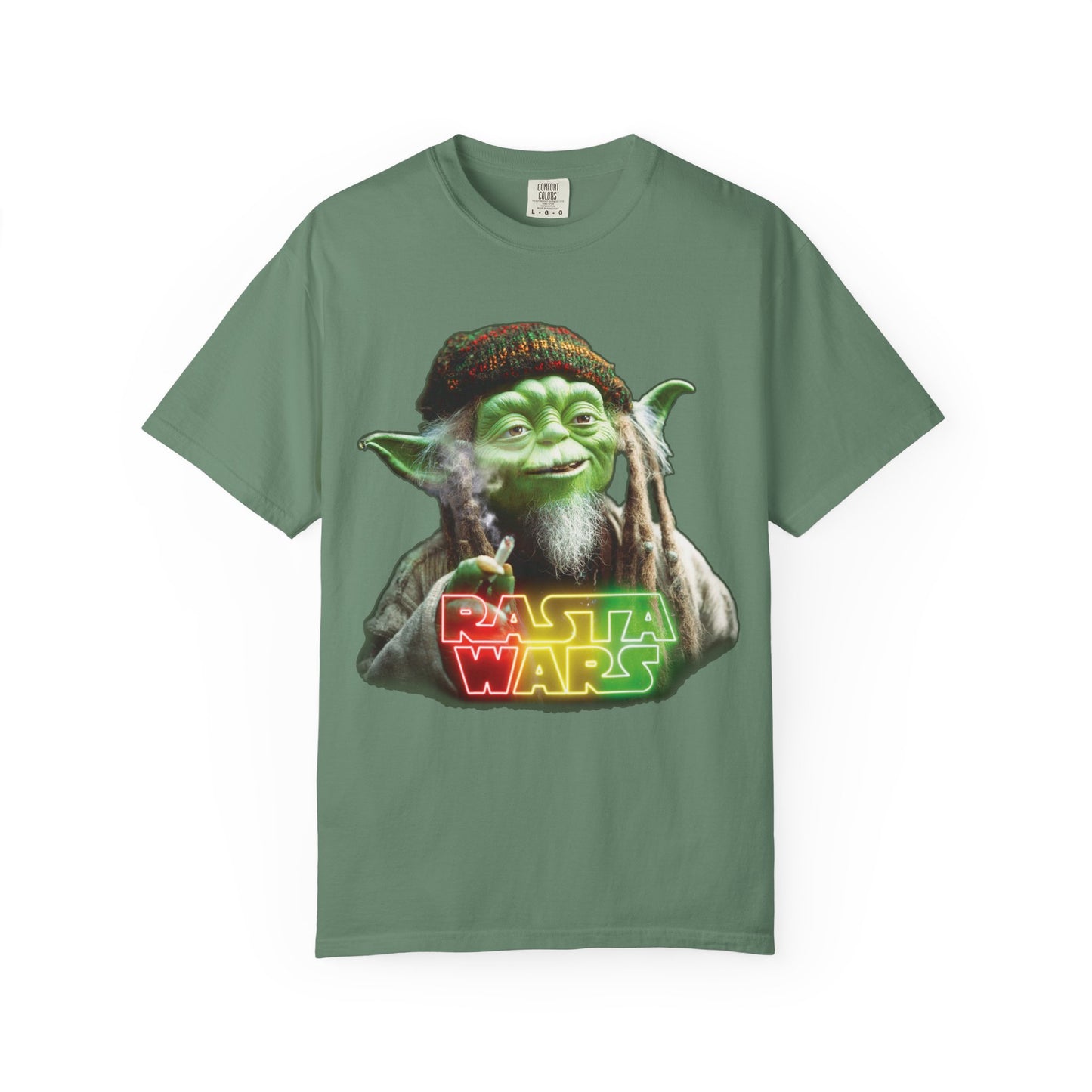 Rasta Wars Unisex Garment Dyed T-Shirt