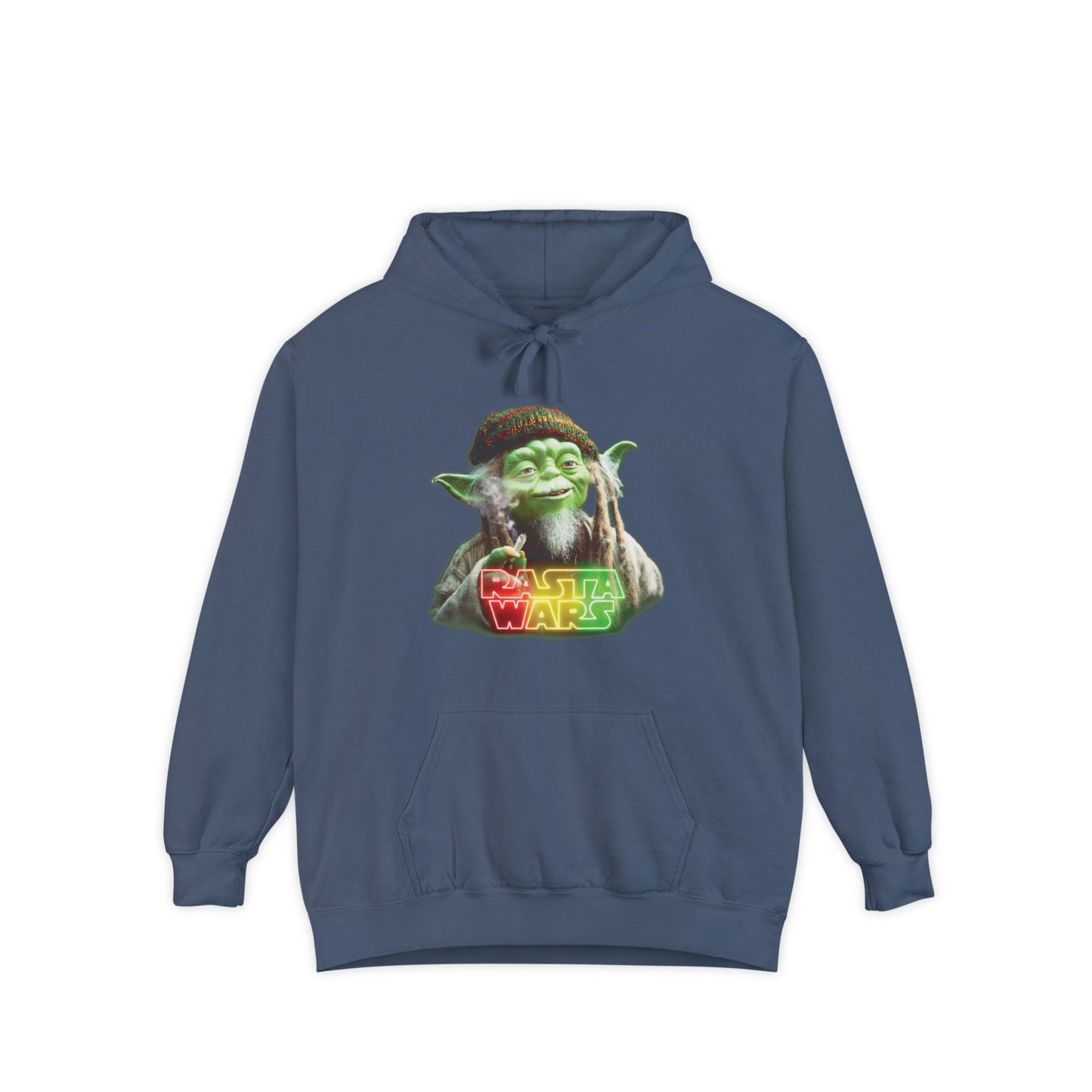 Rasta Wars Unisex Garment-Dyed Hoodie