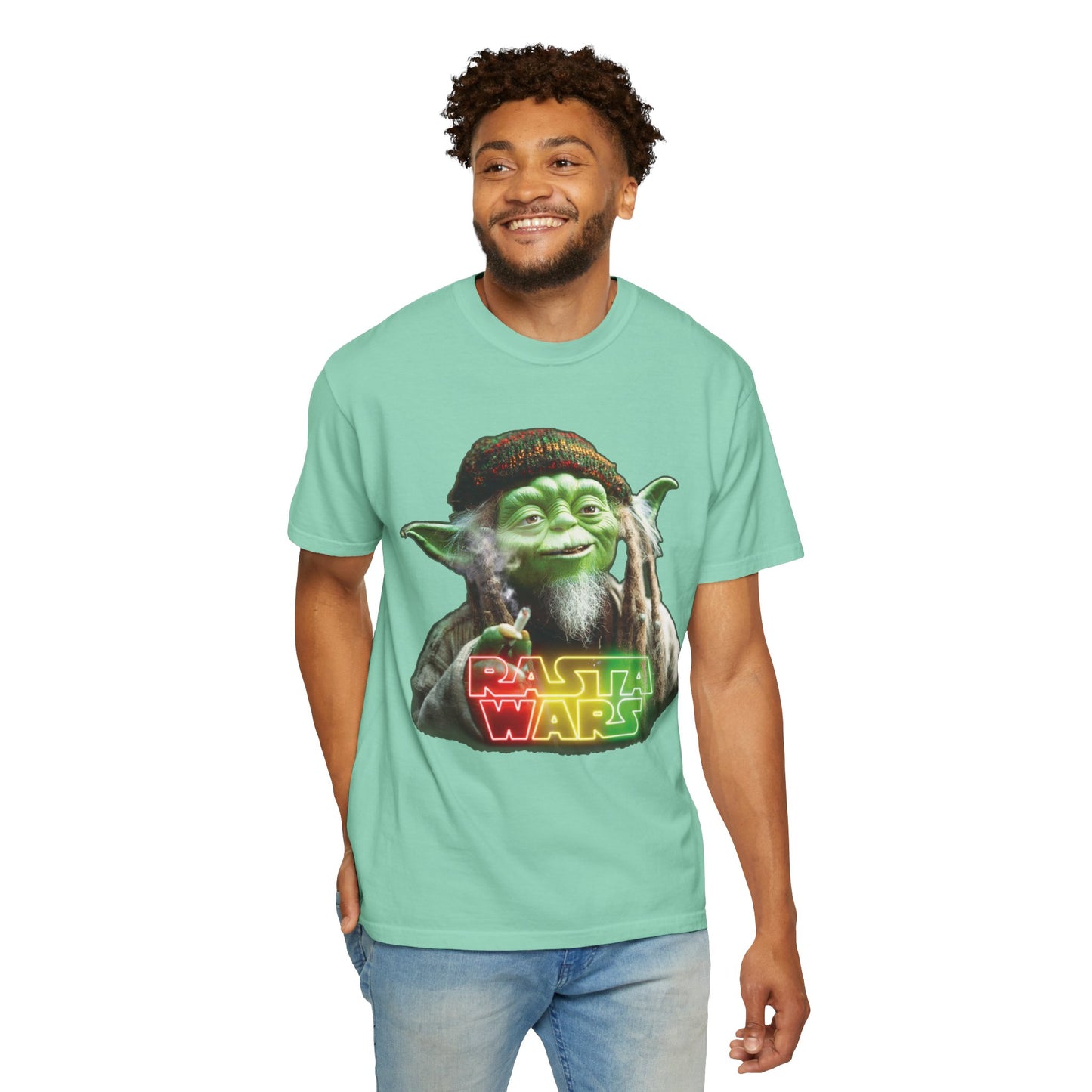 Rasta Wars Unisex Garment Dyed T-Shirt