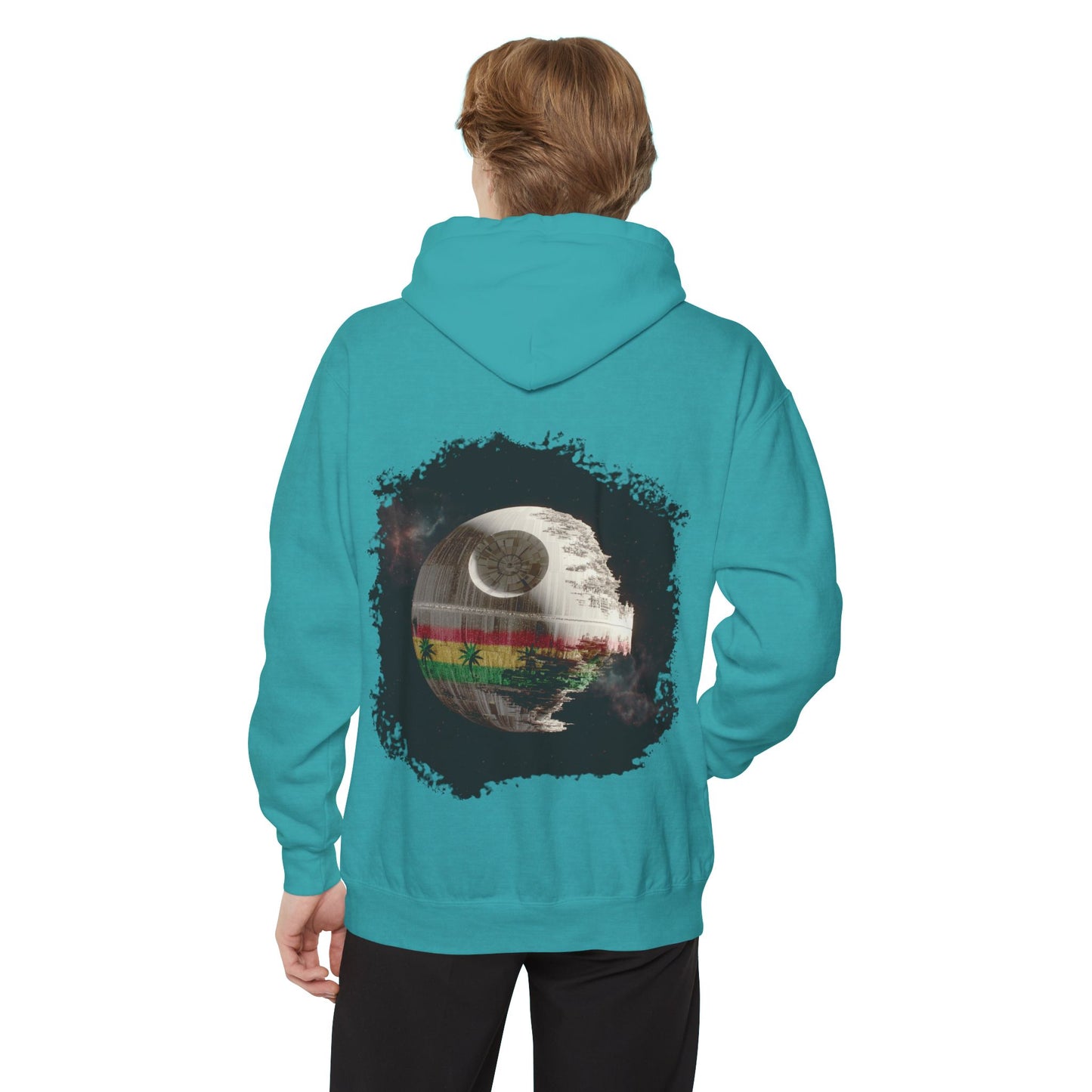 Rasta Wars Unisex Garment-Dyed Hoodie