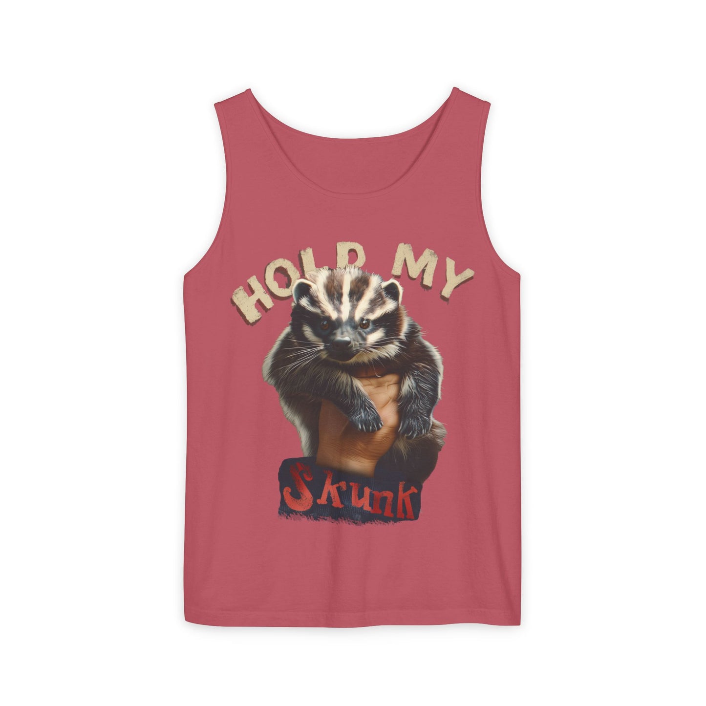 Hold My Skunk! Unisex Tank Top