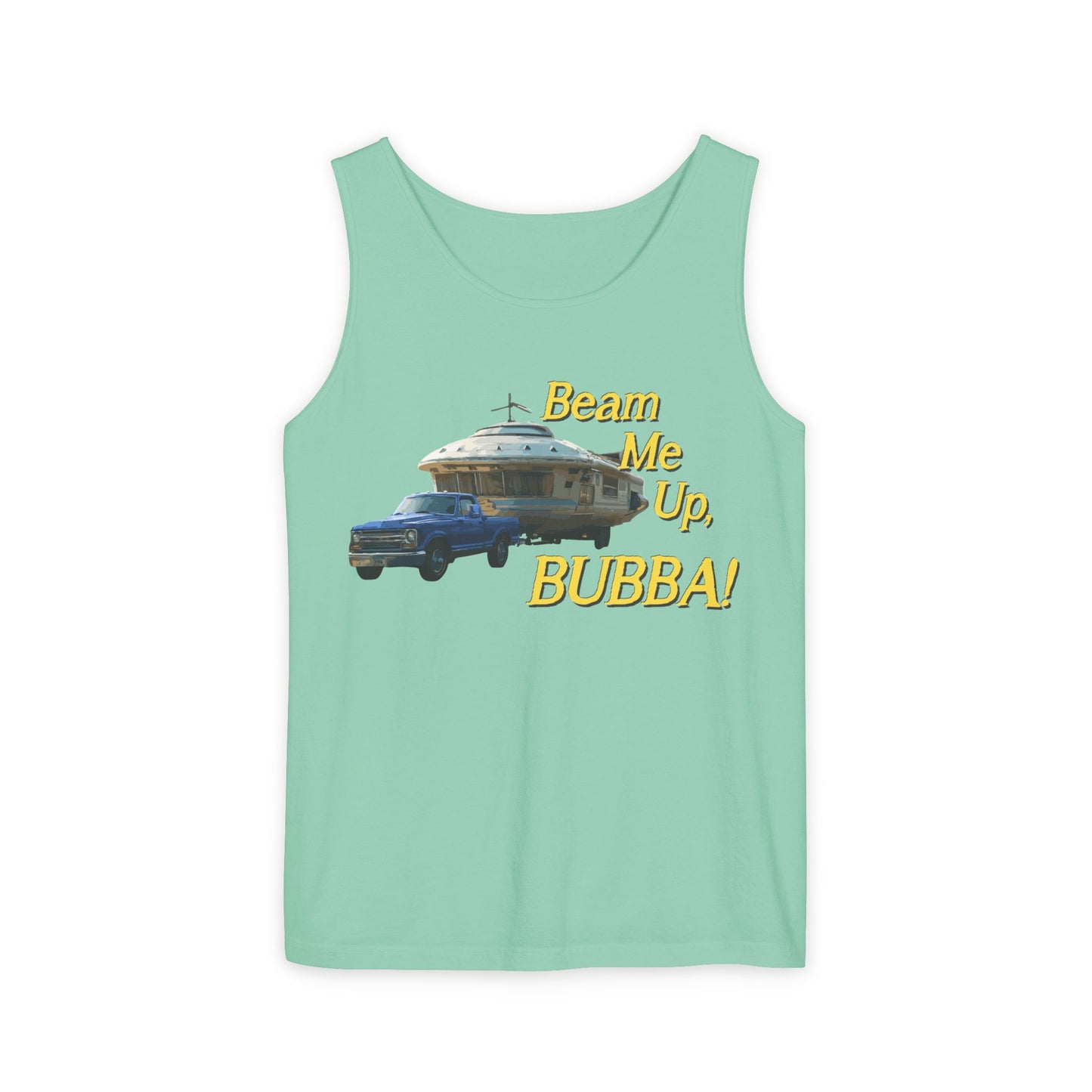 Beam Me Up, BUBBA! Unisex Tank Top