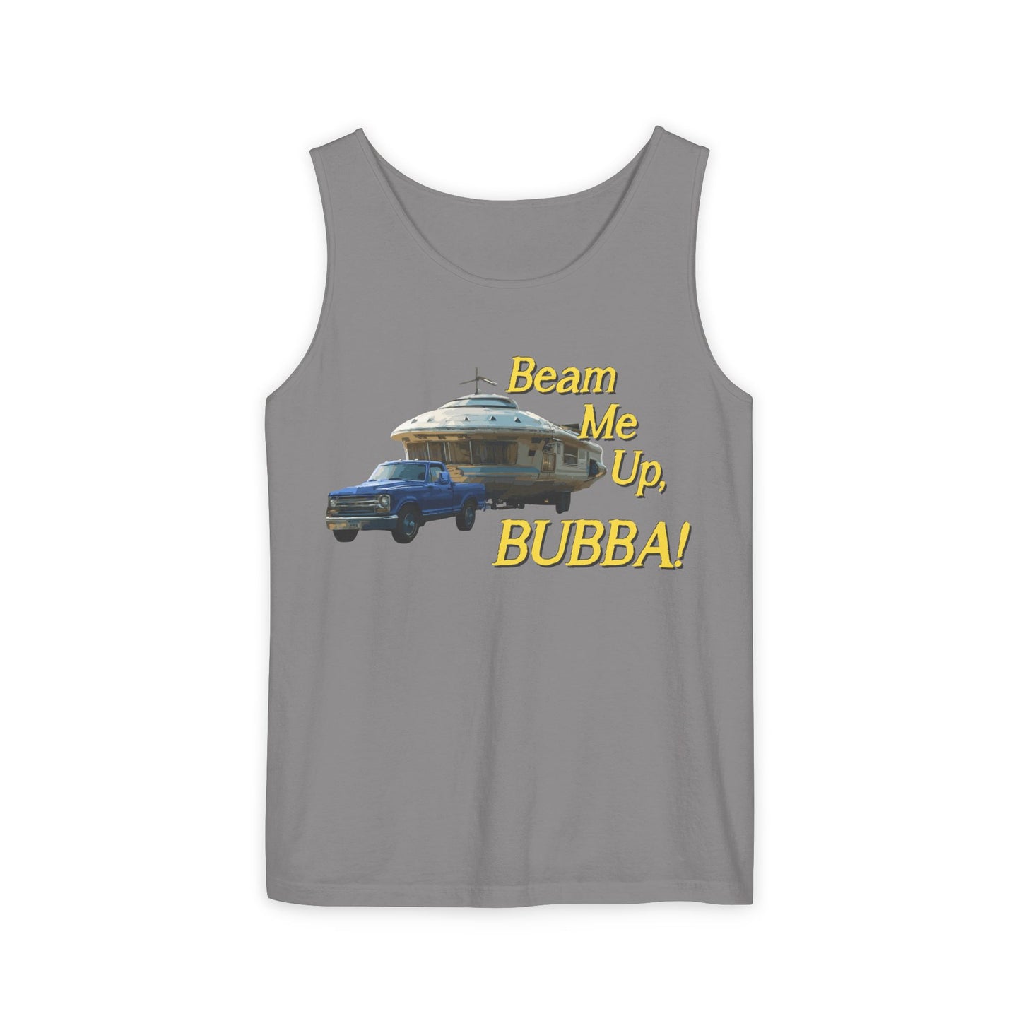 Beam Me Up, BUBBA! Unisex Tank Top