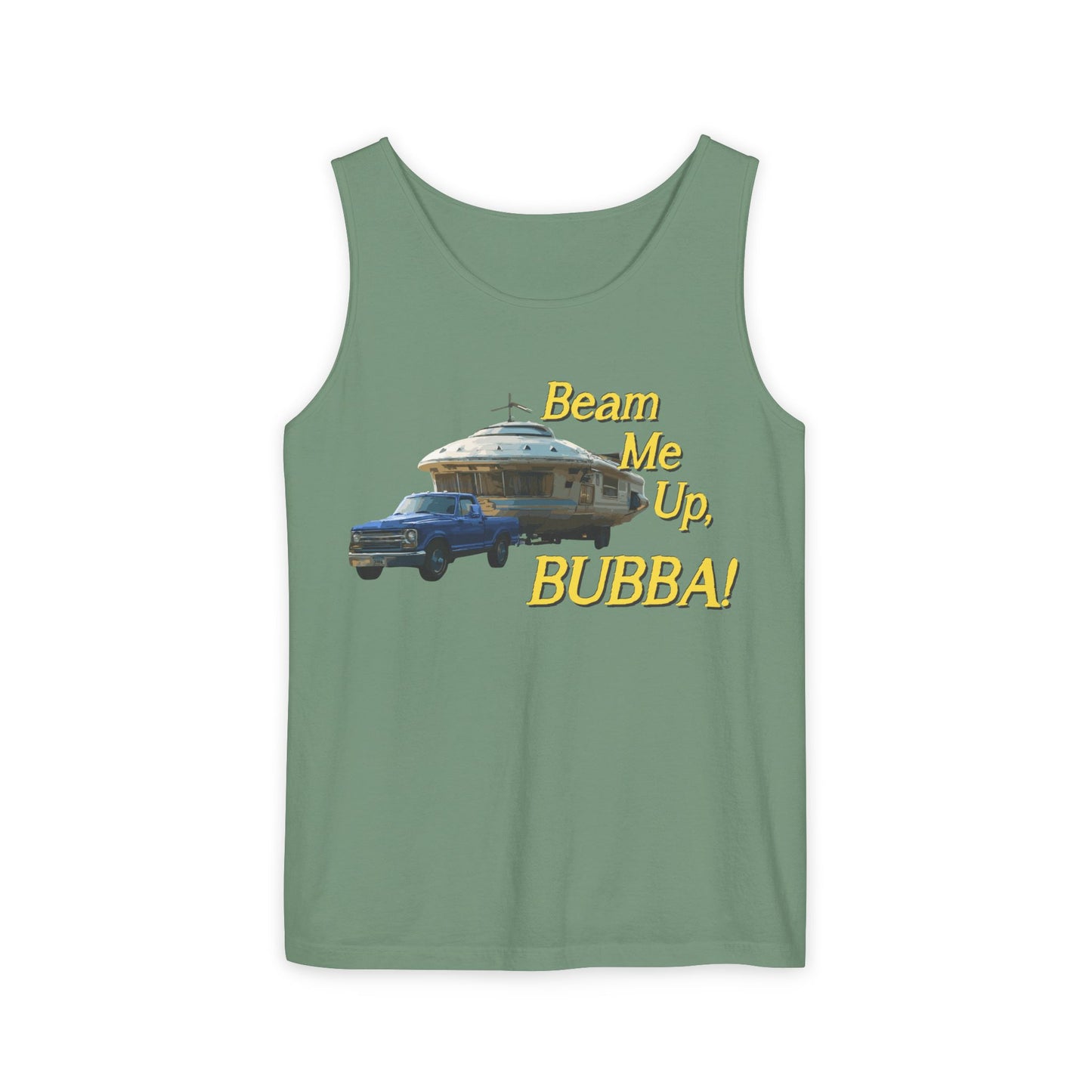 Beam Me Up, BUBBA! Unisex Tank Top