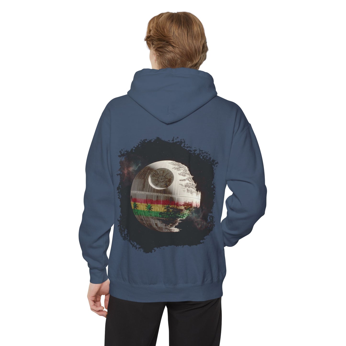 Rasta Wars Unisex Garment-Dyed Hoodie