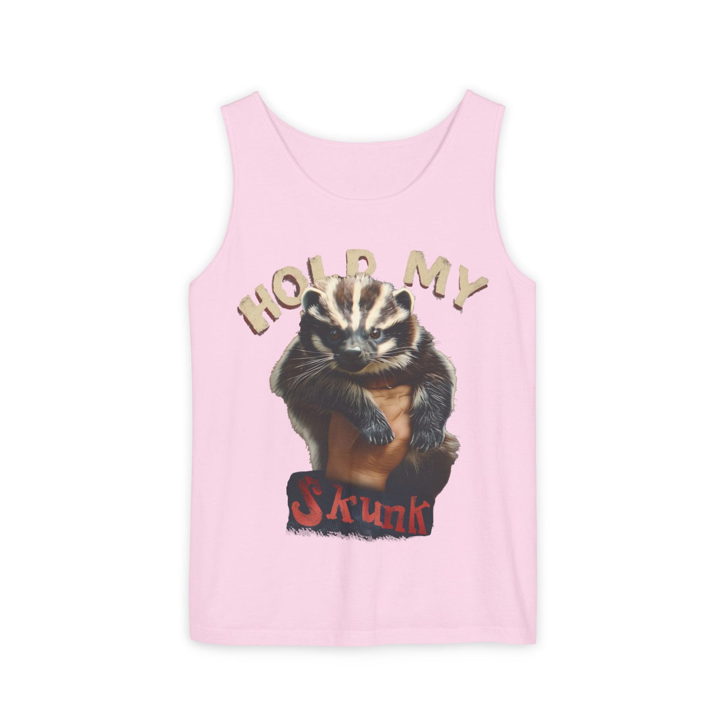 Hold My Skunk! Unisex Tank Top