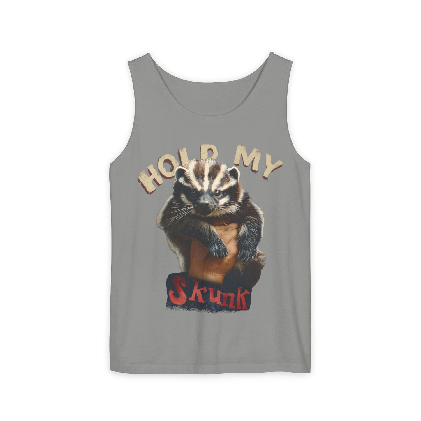 Hold My Skunk! Unisex Tank Top