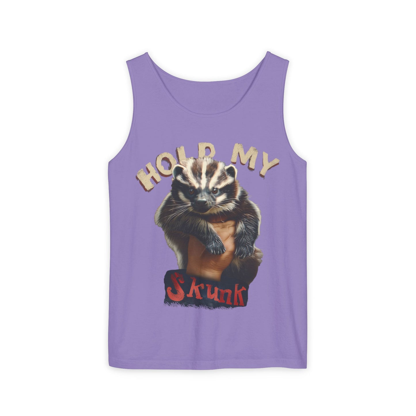 Hold My Skunk! Unisex Tank Top
