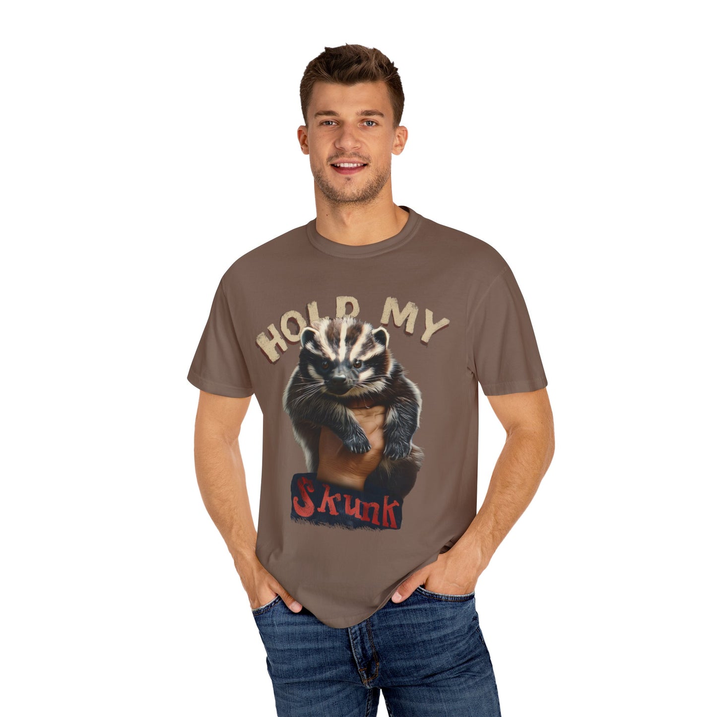 Hold My Skunk Unisex T-Shirt