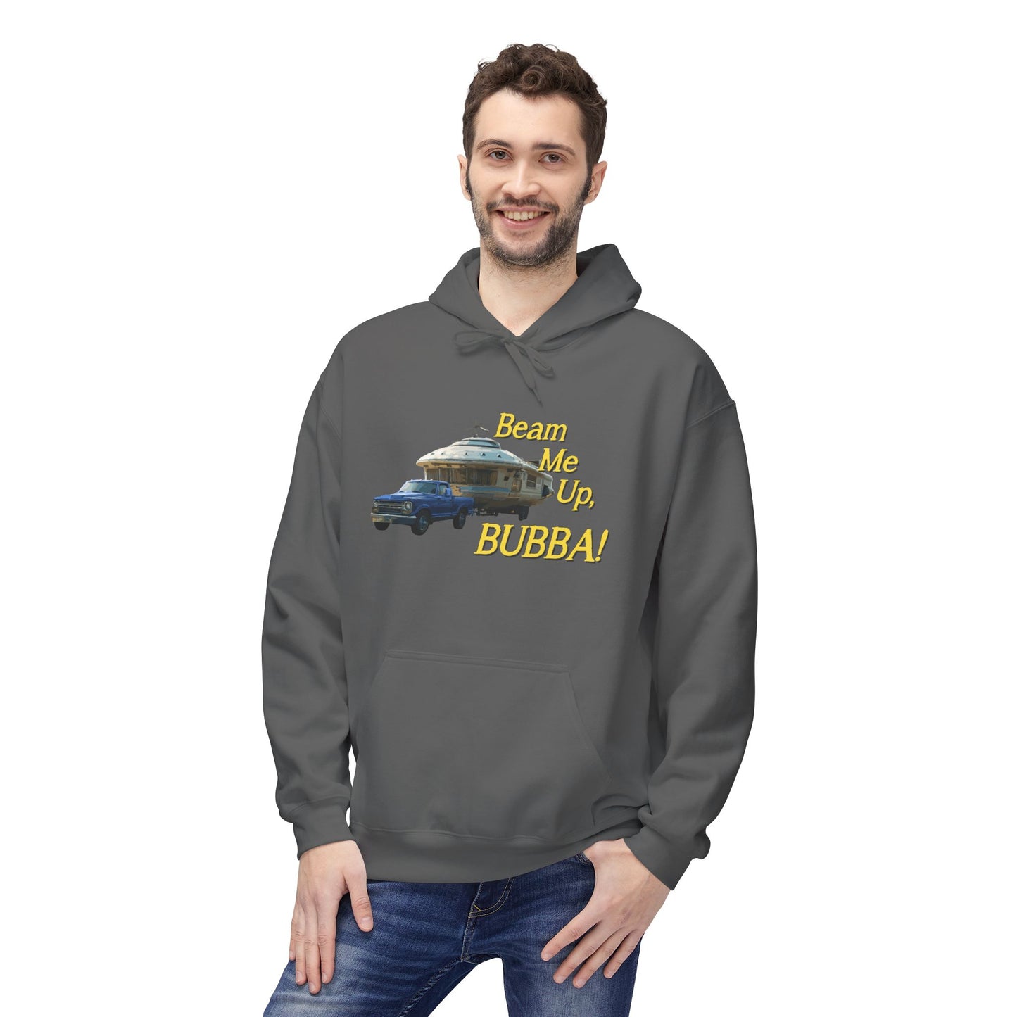 Beam Me Up, BUBBA! / Hold My Skunk! Unisex Hoodie