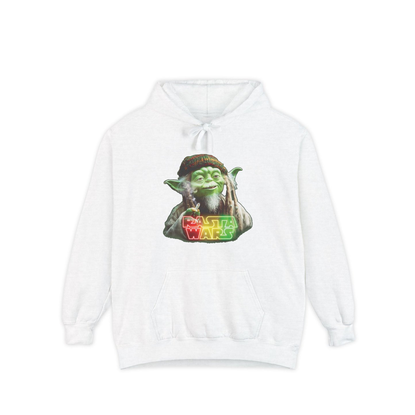 Rasta Wars Unisex Garment-Dyed Hoodie