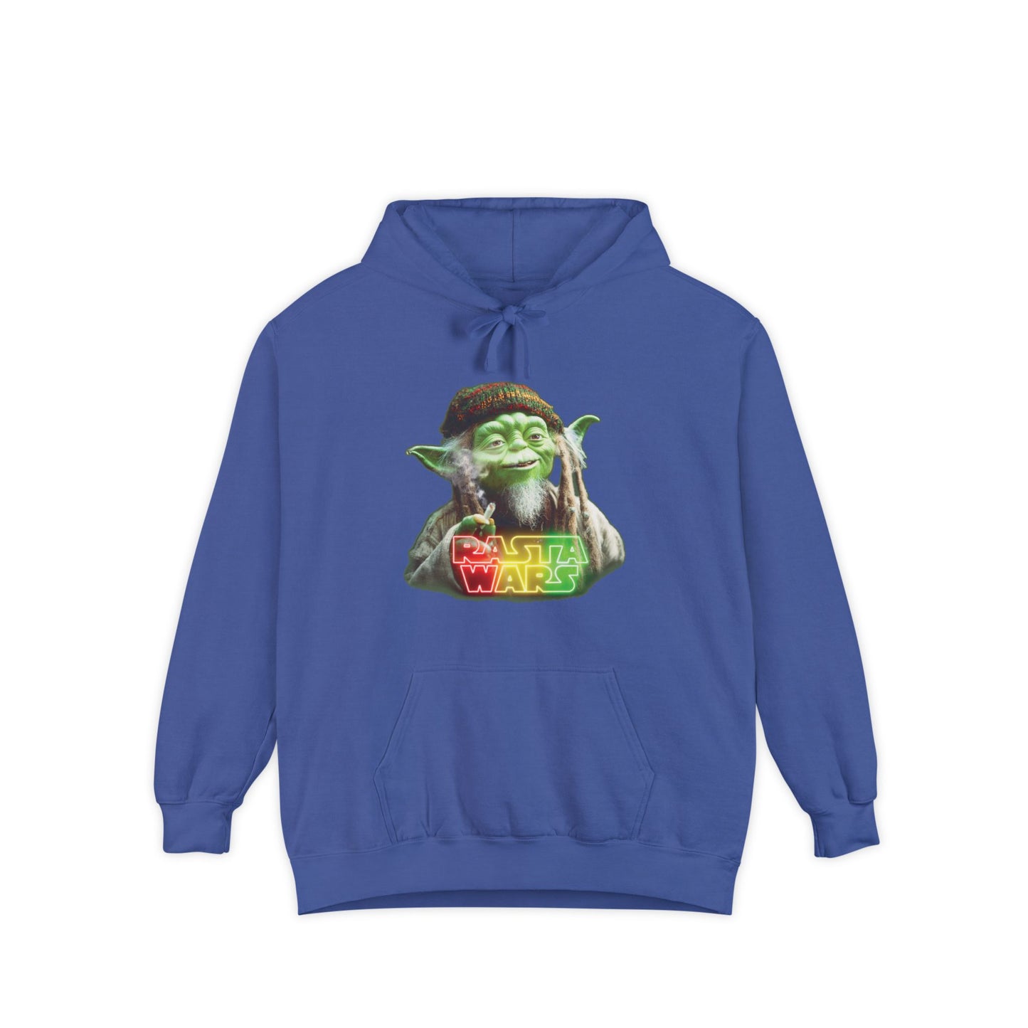 Rasta Wars Unisex Garment-Dyed Hoodie