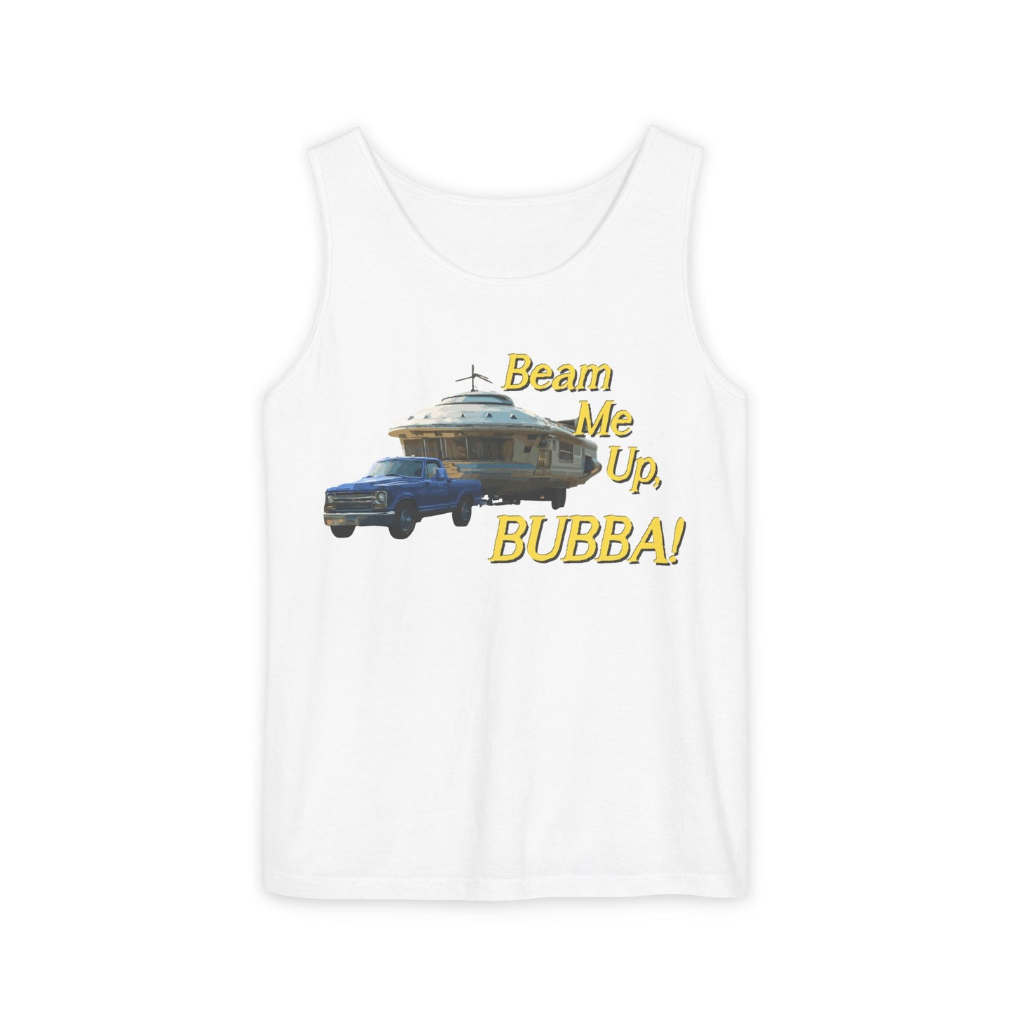 Beam Me Up, BUBBA! Unisex Tank Top