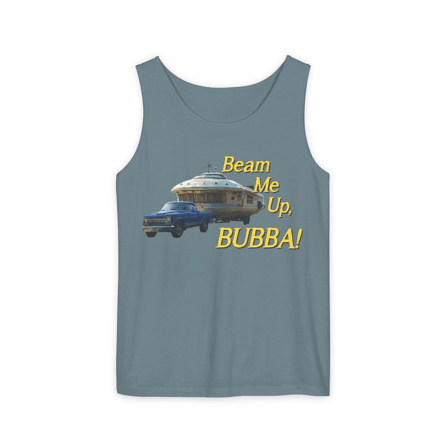Beam Me Up, BUBBA! Unisex Tank Top