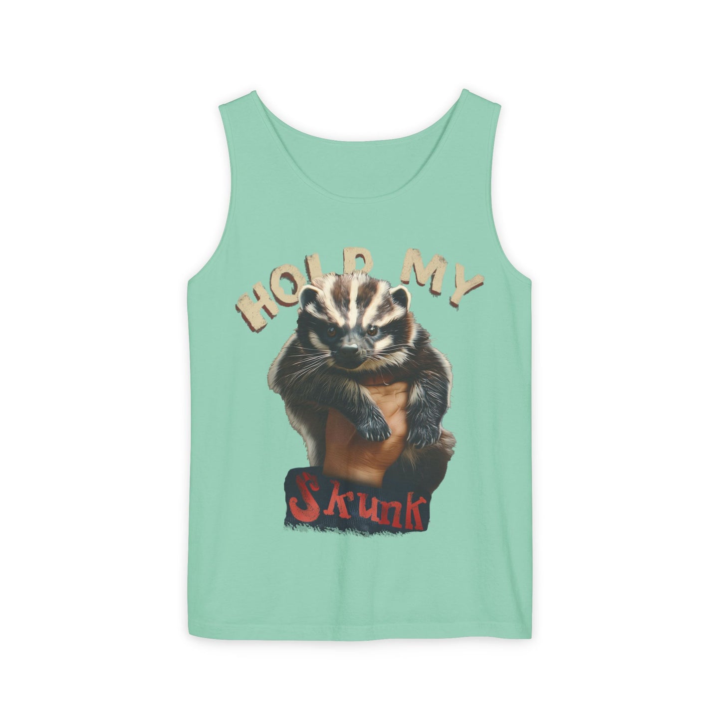 Hold My Skunk! Unisex Tank Top