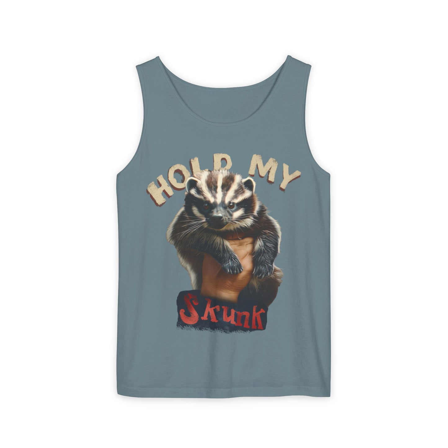 Hold My Skunk! Unisex Tank Top
