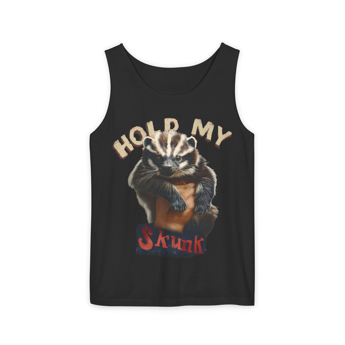 Hold My Skunk! Unisex Tank Top