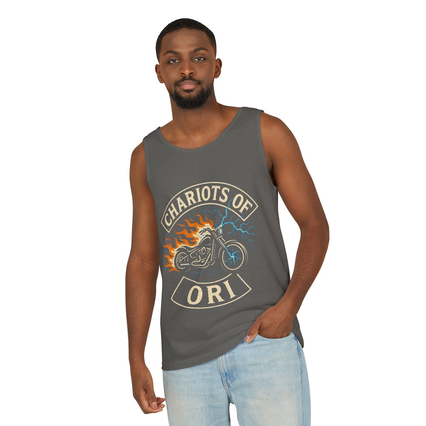 Chariots of Ori Unisex Garment-Dyed Tank Top