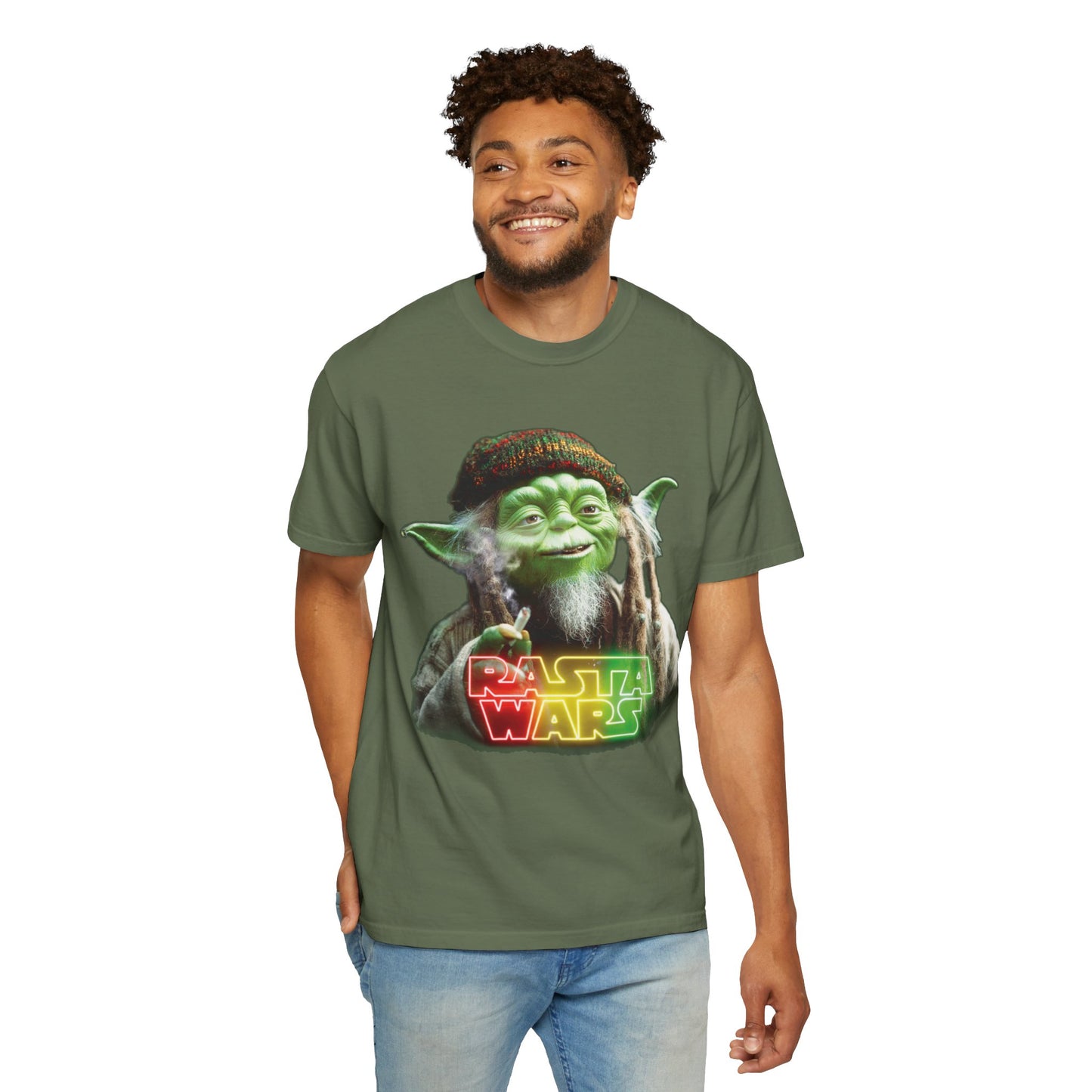 Rasta Wars Unisex Garment Dyed T-Shirt