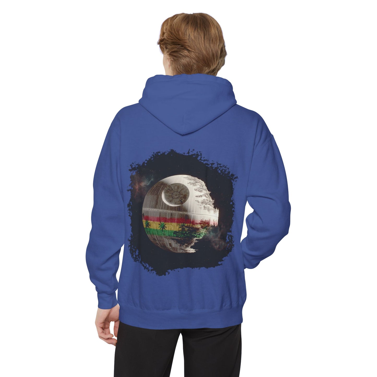 Rasta Wars Unisex Garment-Dyed Hoodie