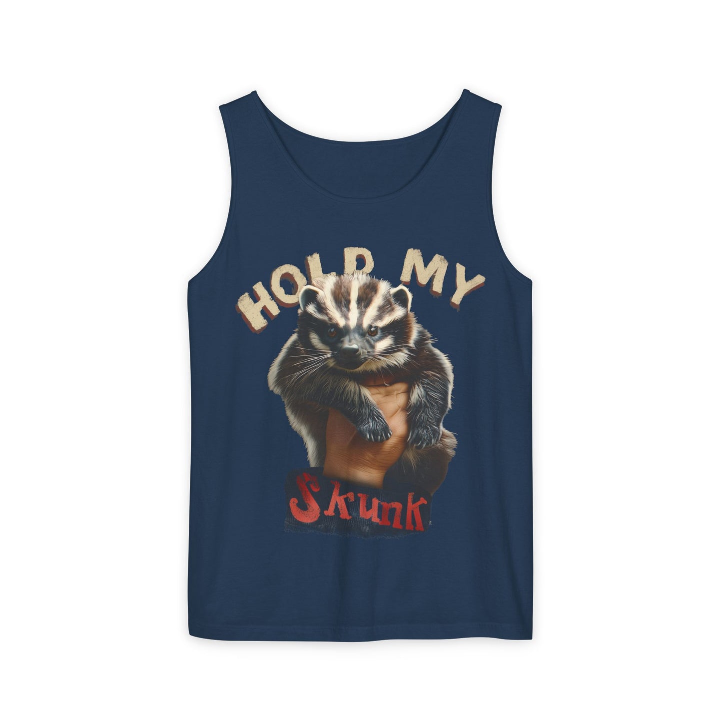 Hold My Skunk! Unisex Tank Top