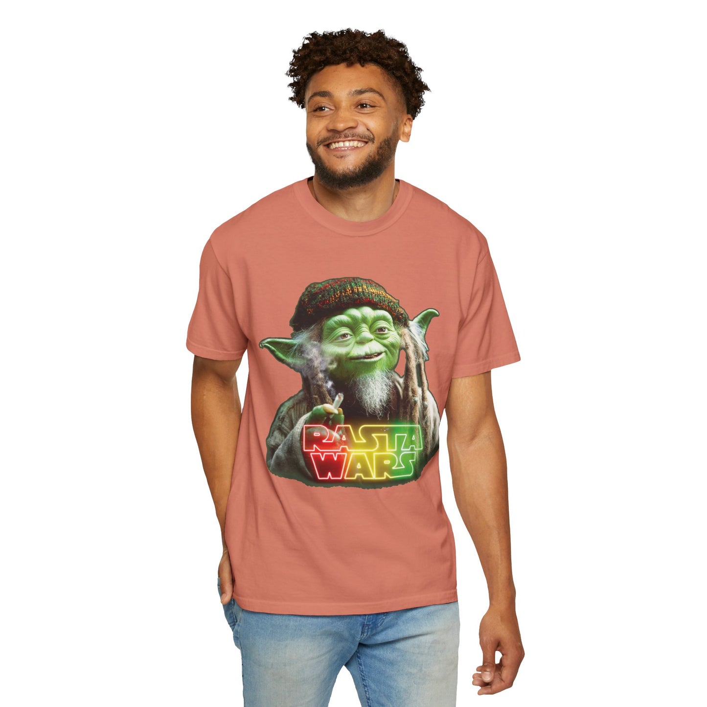 Rasta Wars Unisex Garment Dyed T-Shirt