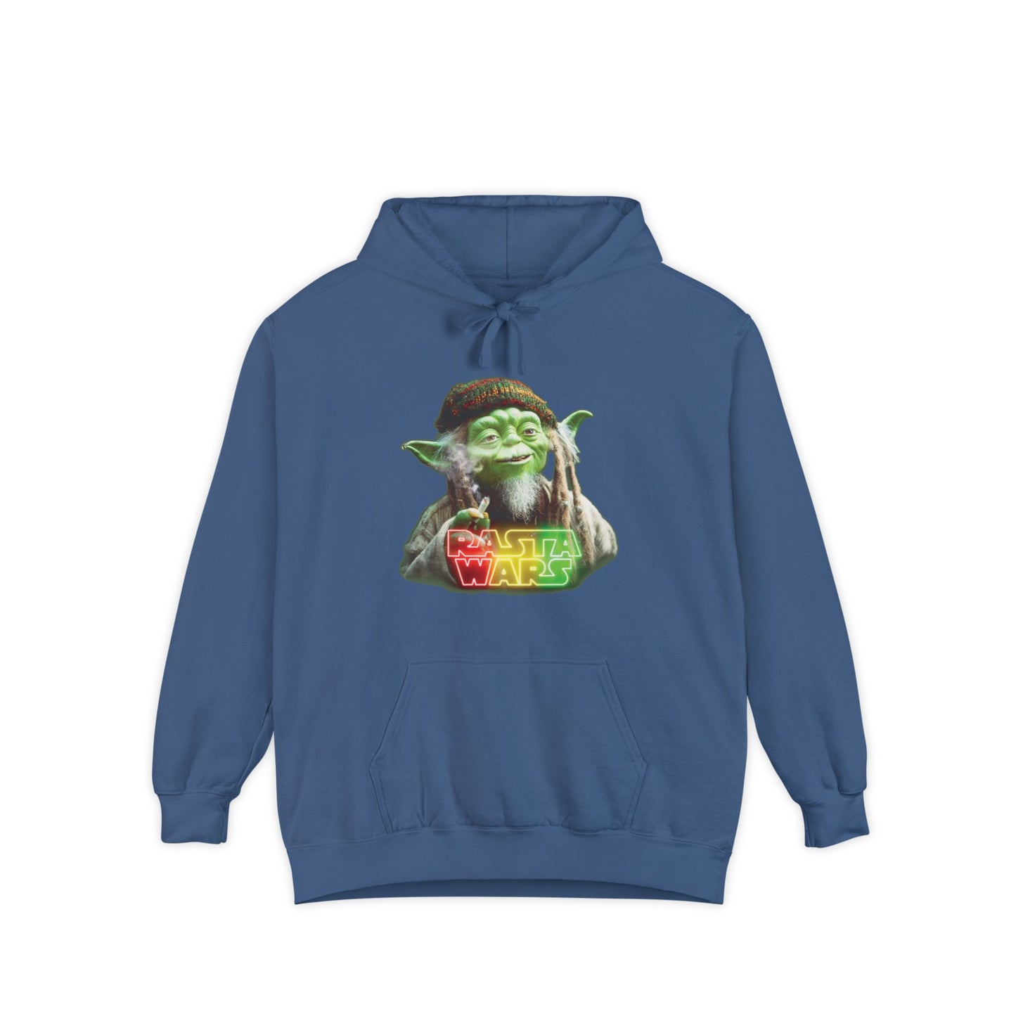 Rasta Wars Unisex Garment-Dyed Hoodie