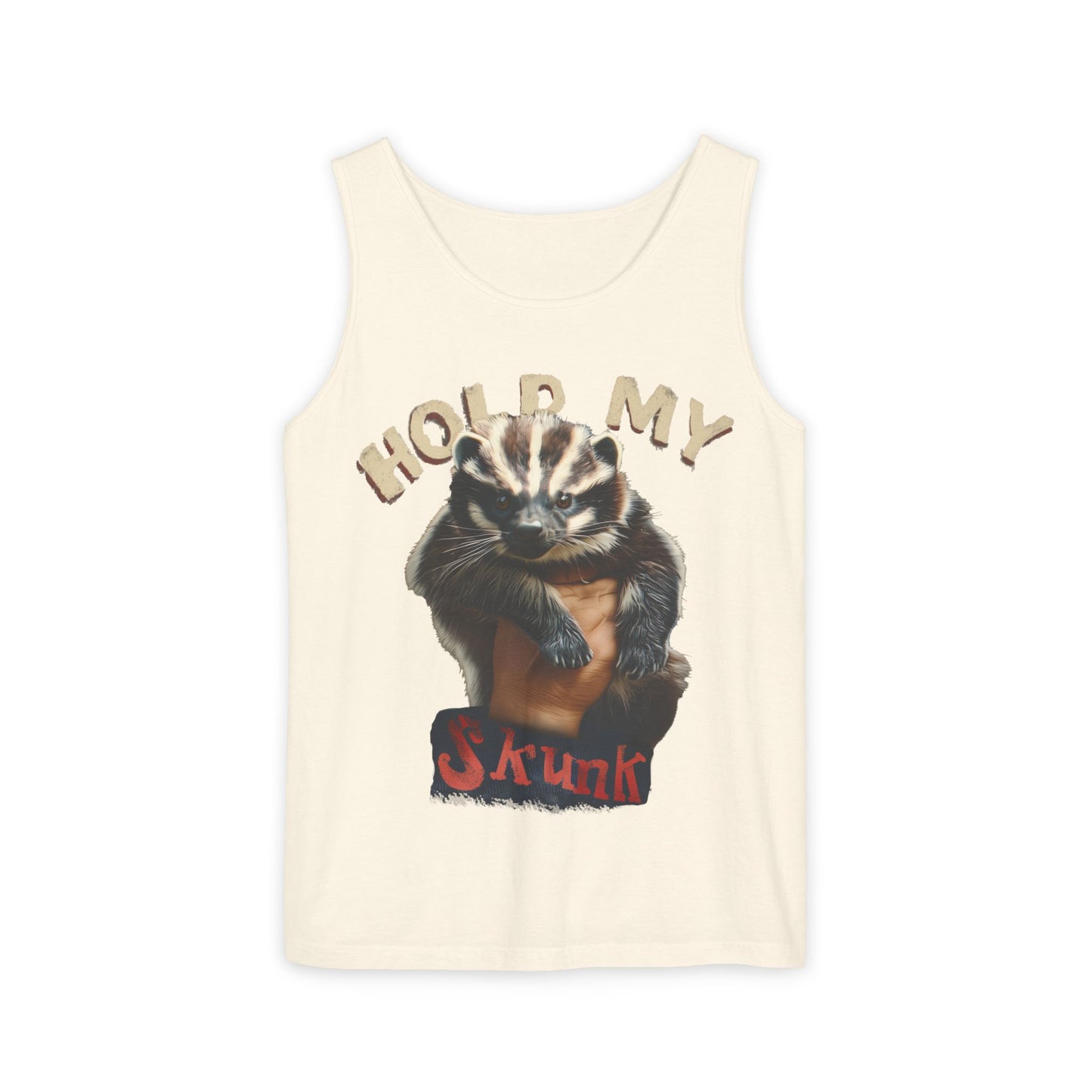 Hold My Skunk! Unisex Tank Top