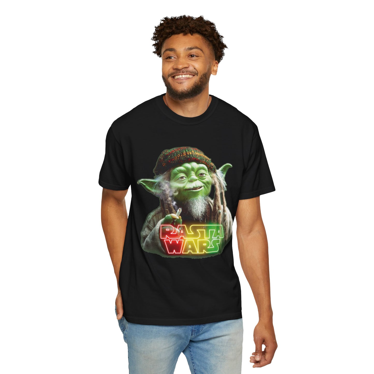 Rasta Wars Unisex Garment Dyed T-Shirt