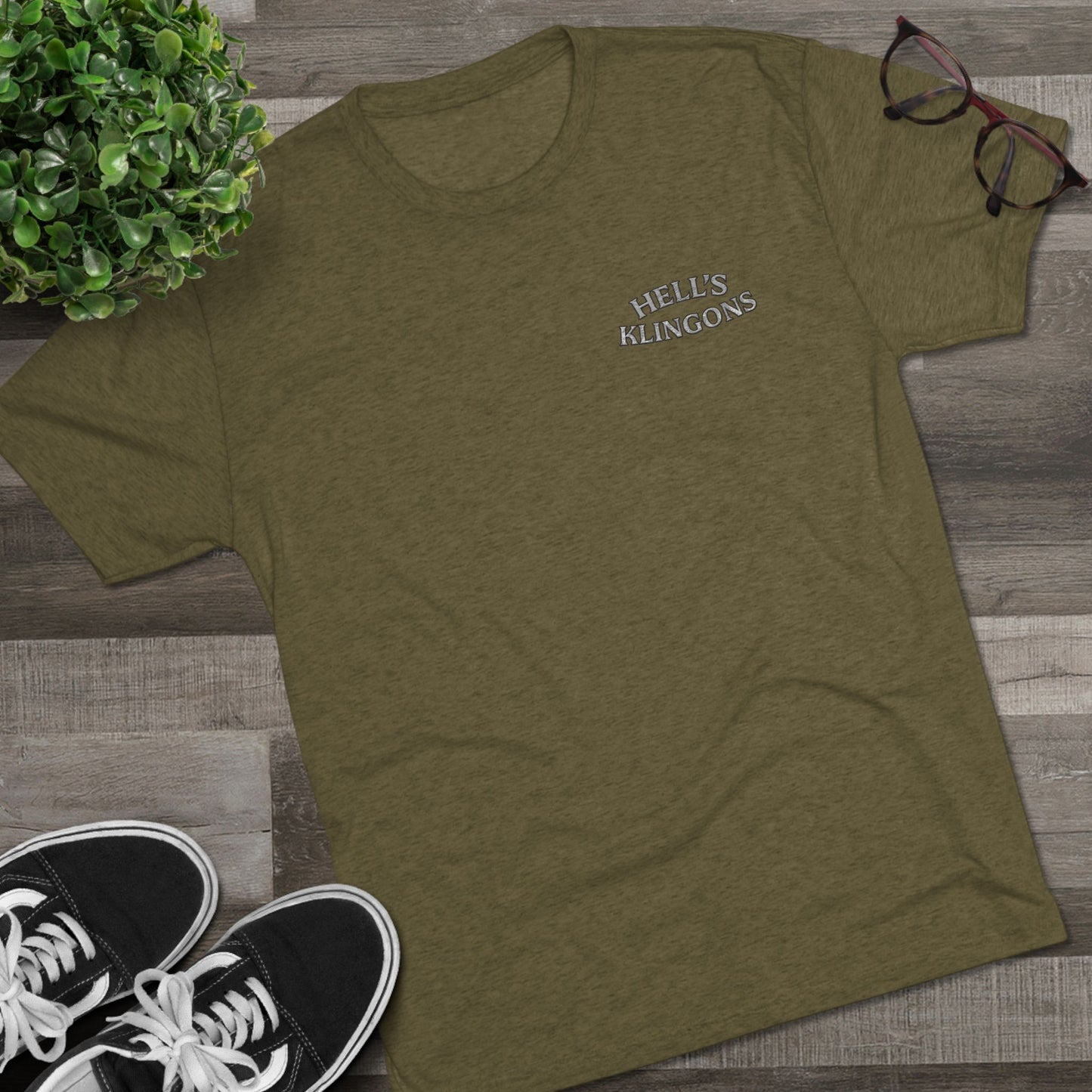 Hell’s Klingons – Tri-Blend Crew T-Shirt