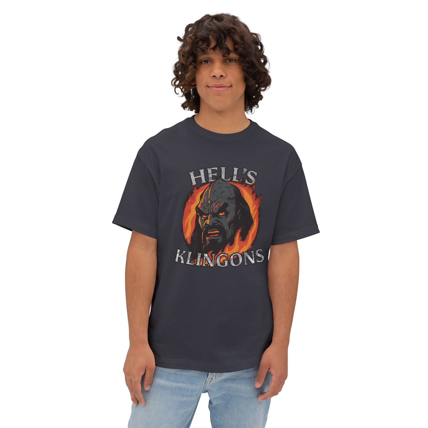 Hell's Klingon's Unisex Boxy T-Shirt