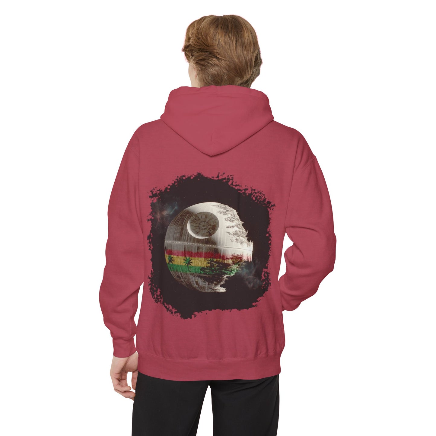 Rasta Wars Unisex Garment-Dyed Hoodie