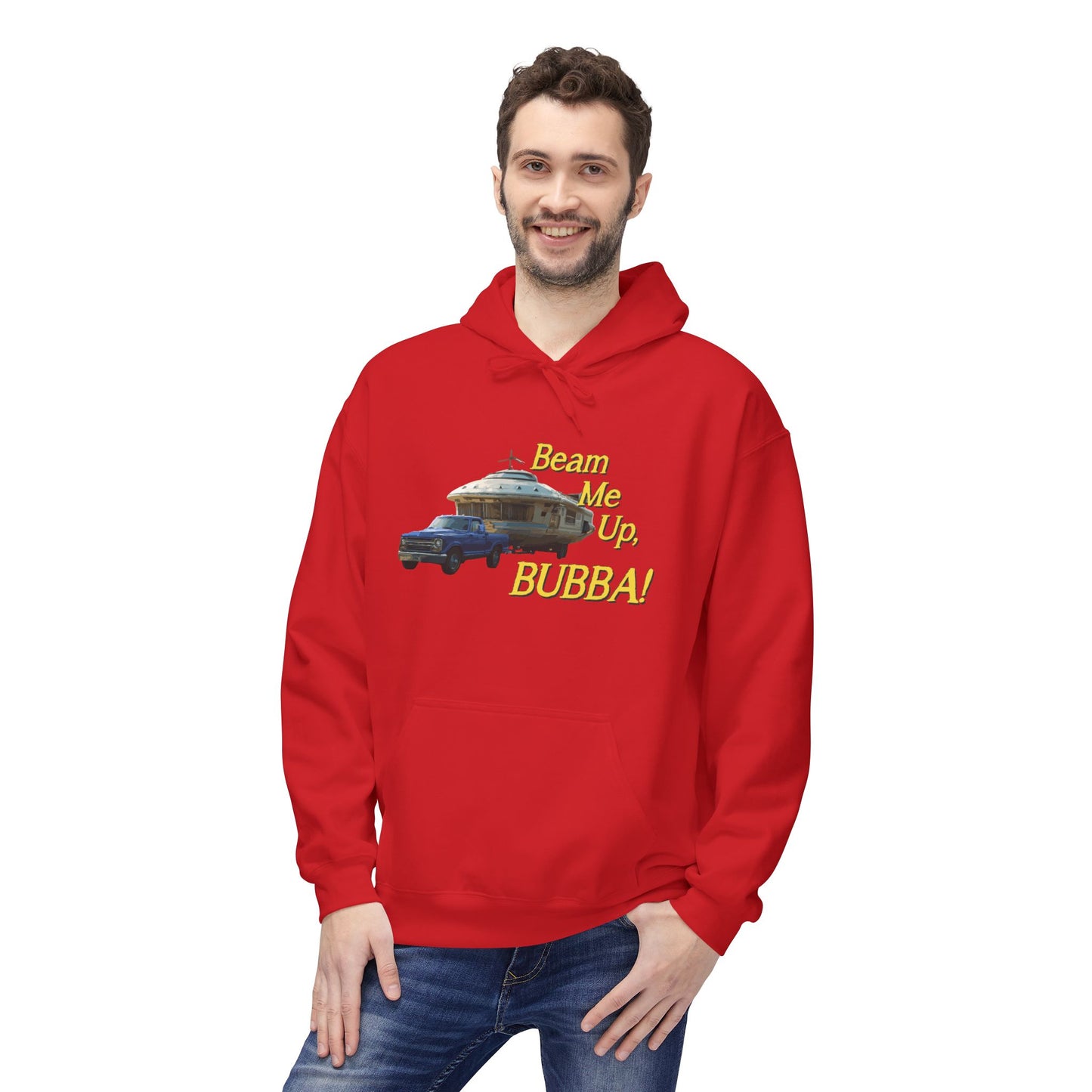 Beam Me Up, BUBBA! / Hold My Skunk! Unisex Hoodie