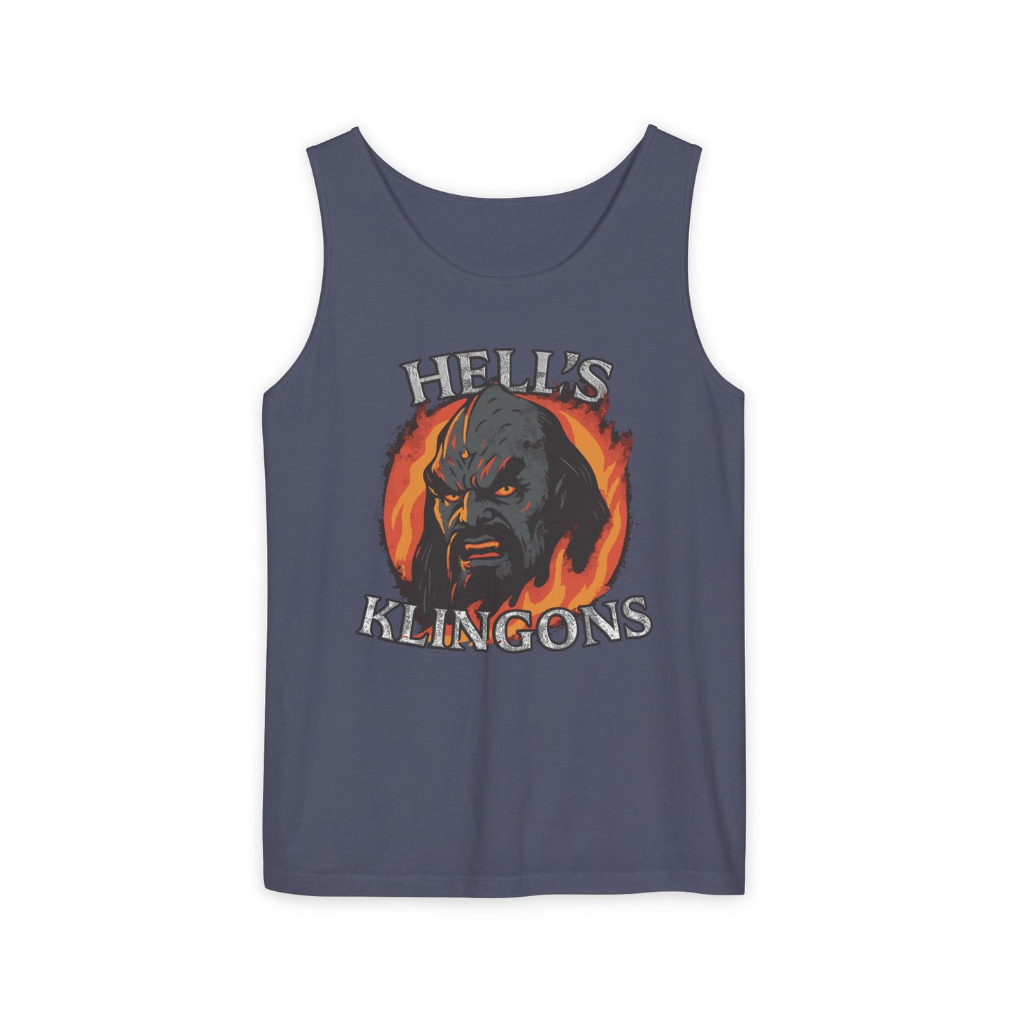 Hell's Klingons Unisex Garment-Dyed Tank Top