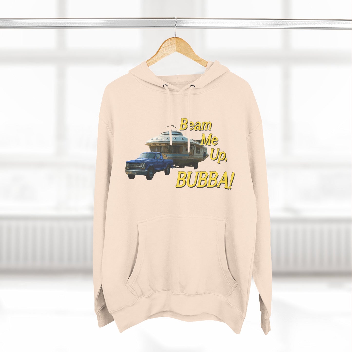 Beam Me Up, BUBBA! Unisex Fleece Hoodie