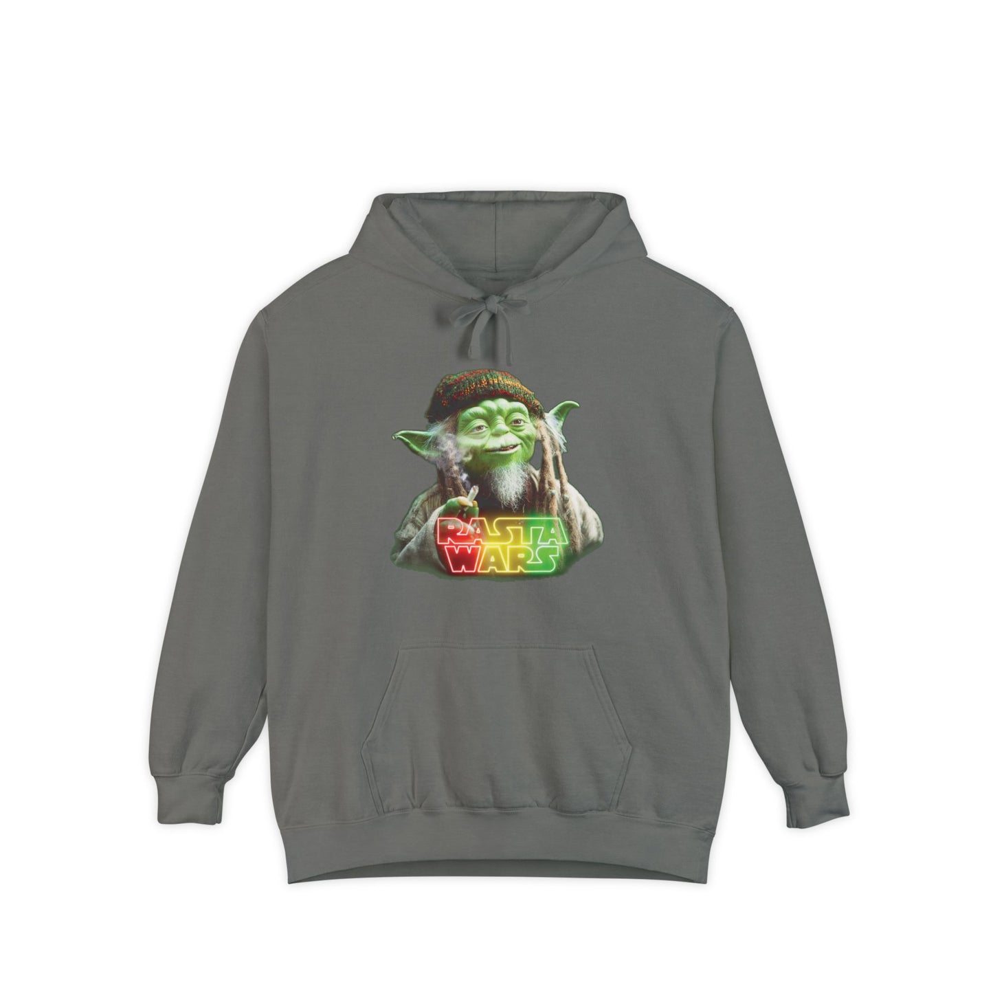 Rasta Wars Unisex Garment-Dyed Hoodie