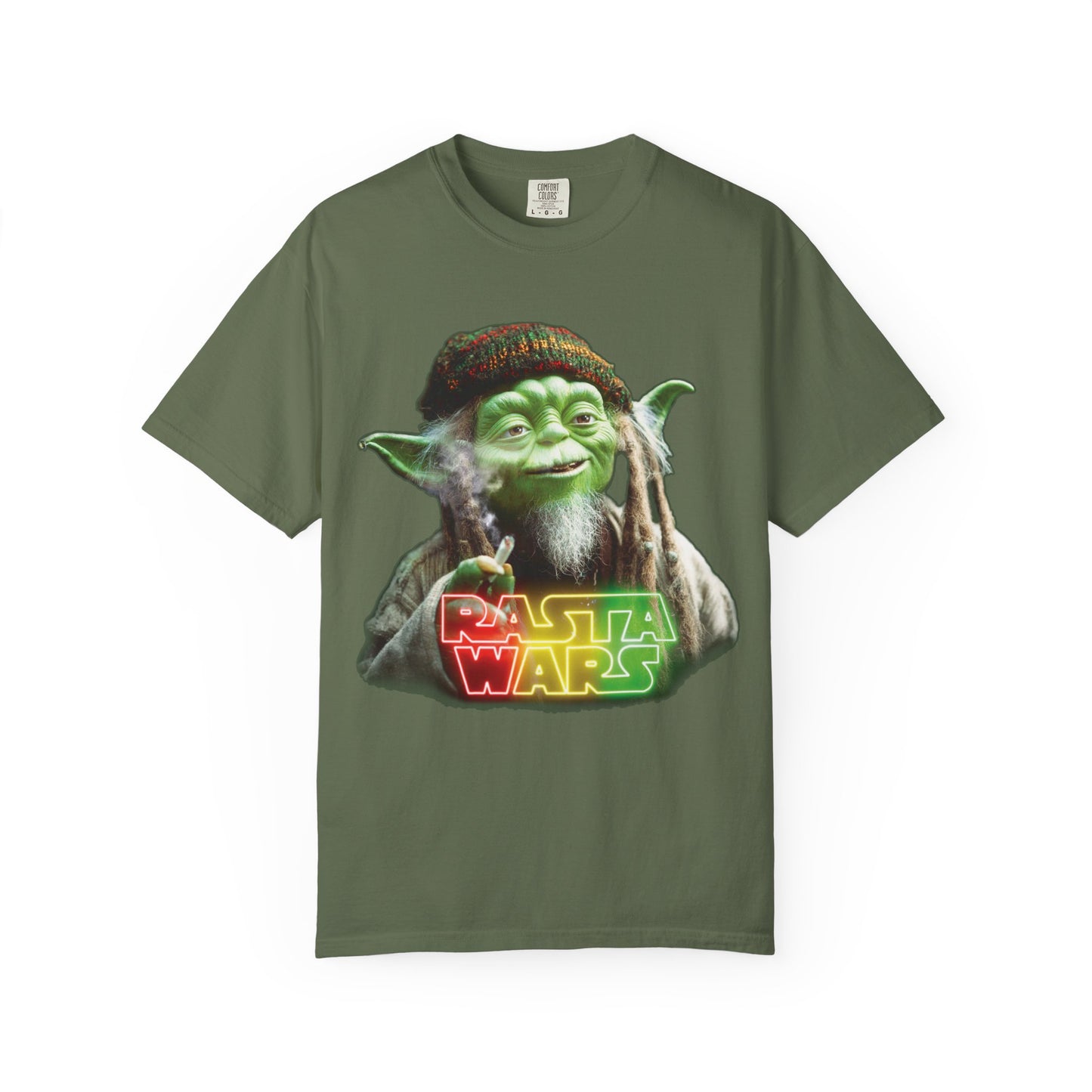 Rasta Wars Unisex Garment Dyed T-Shirt
