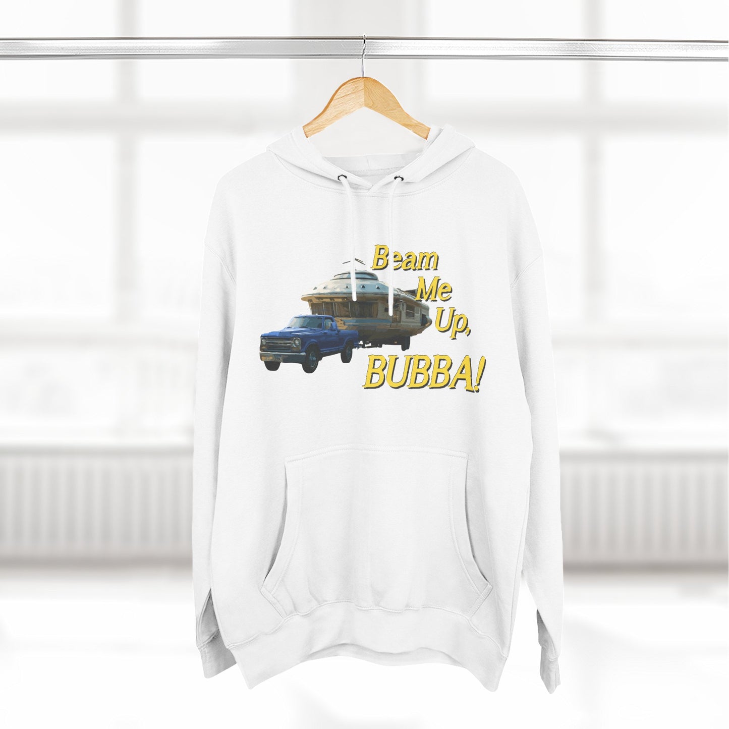 Beam Me Up, BUBBA! Unisex Fleece Hoodie