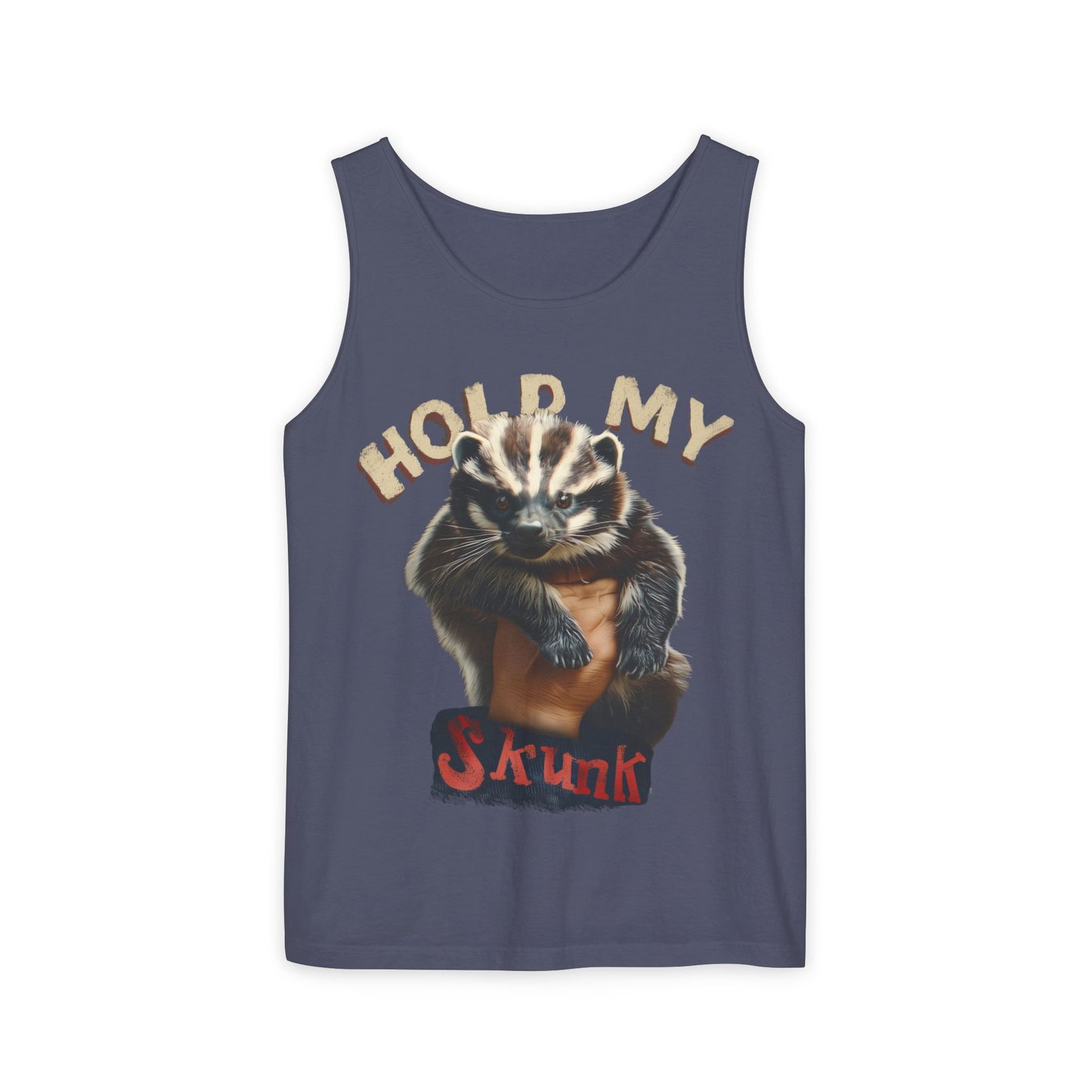 Hold My Skunk! Unisex Tank Top