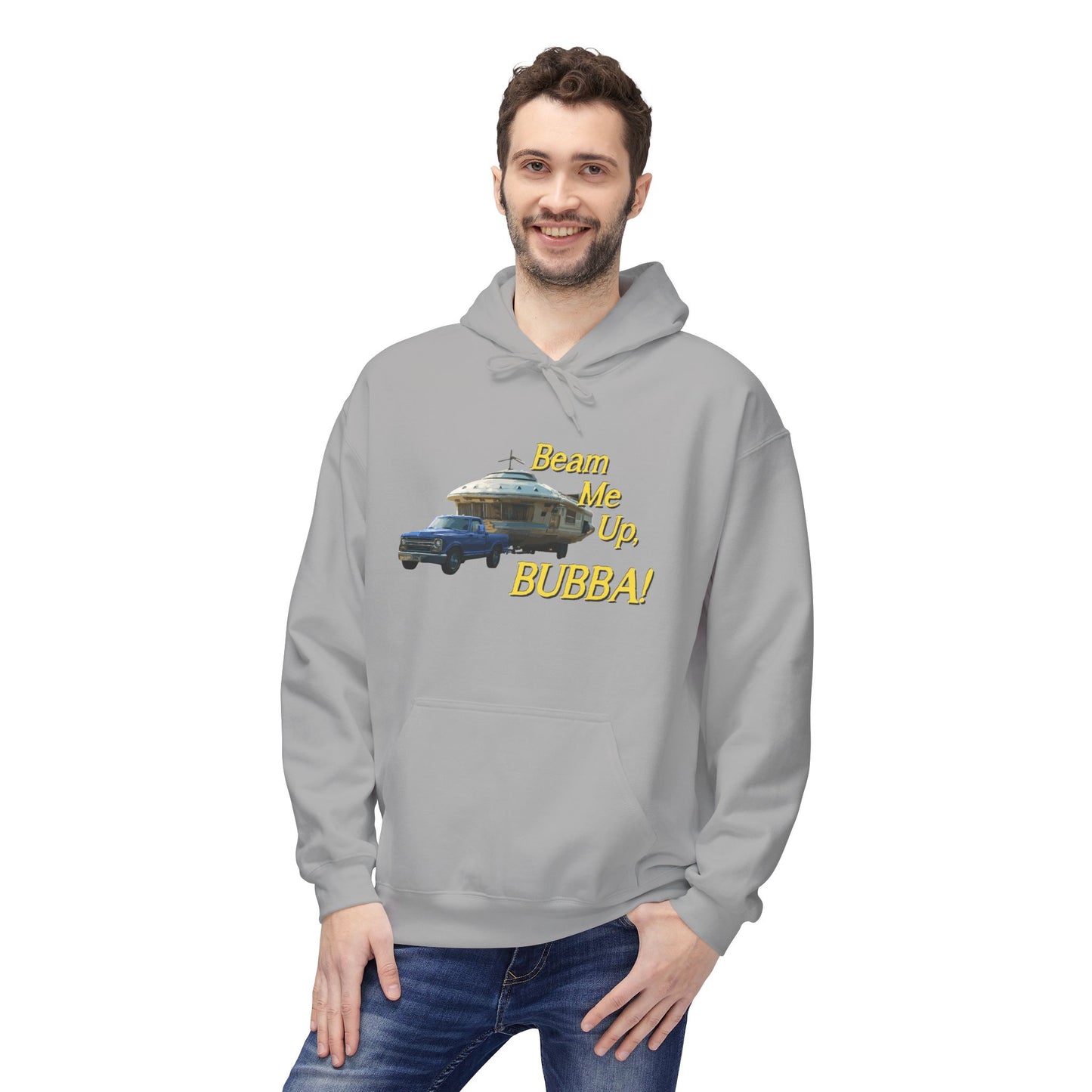 Beam Me Up, BUBBA! / Hold My Skunk! Unisex Hoodie