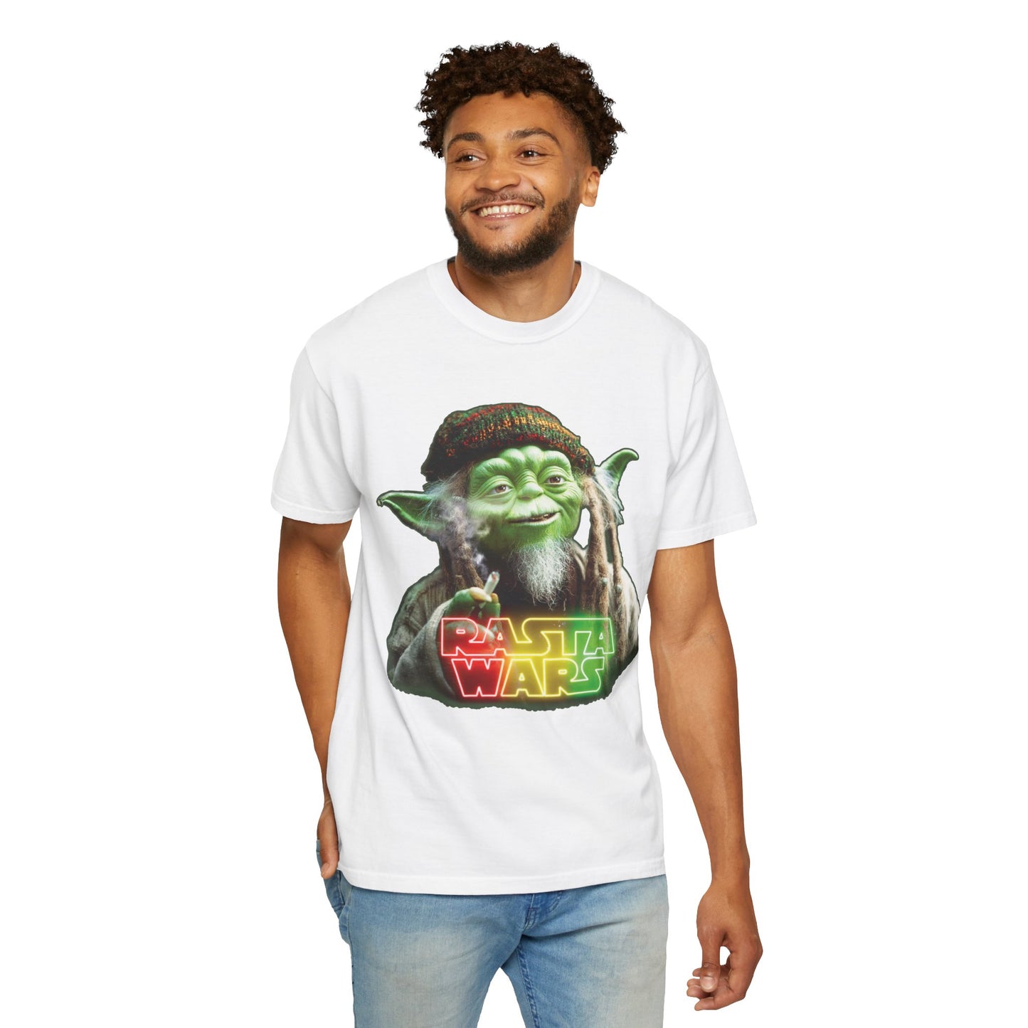 Rasta Wars Unisex Garment Dyed T-Shirt