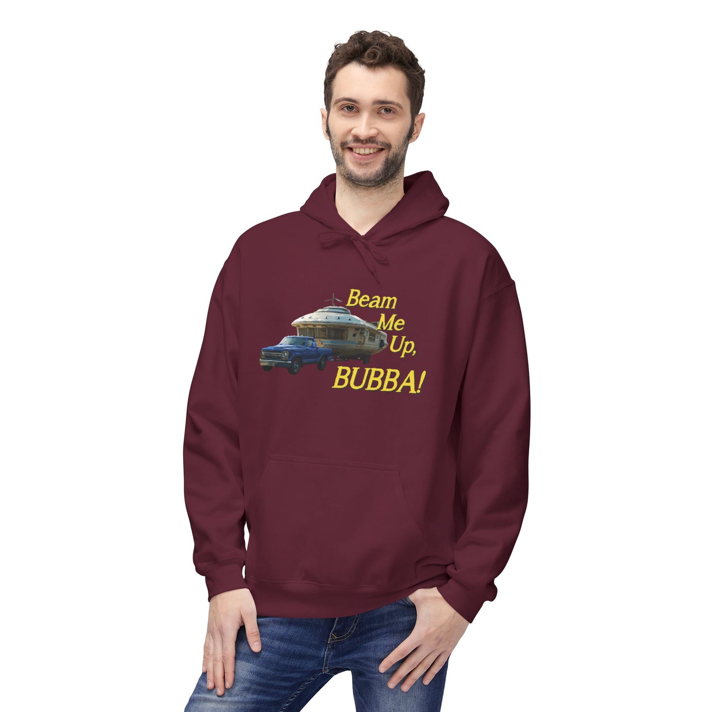 Beam Me Up, BUBBA! / Hold My Skunk! Unisex Hoodie