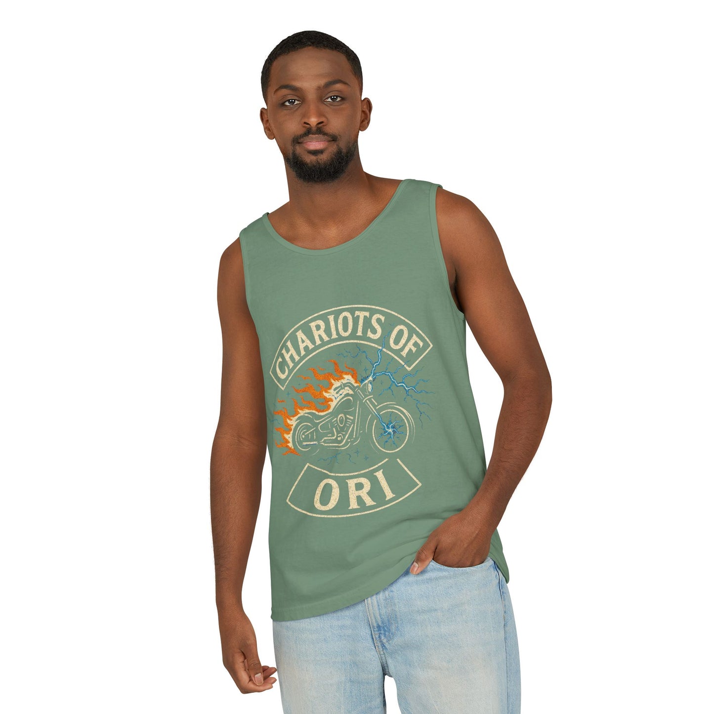 Chariots of Ori Unisex Garment-Dyed Tank Top