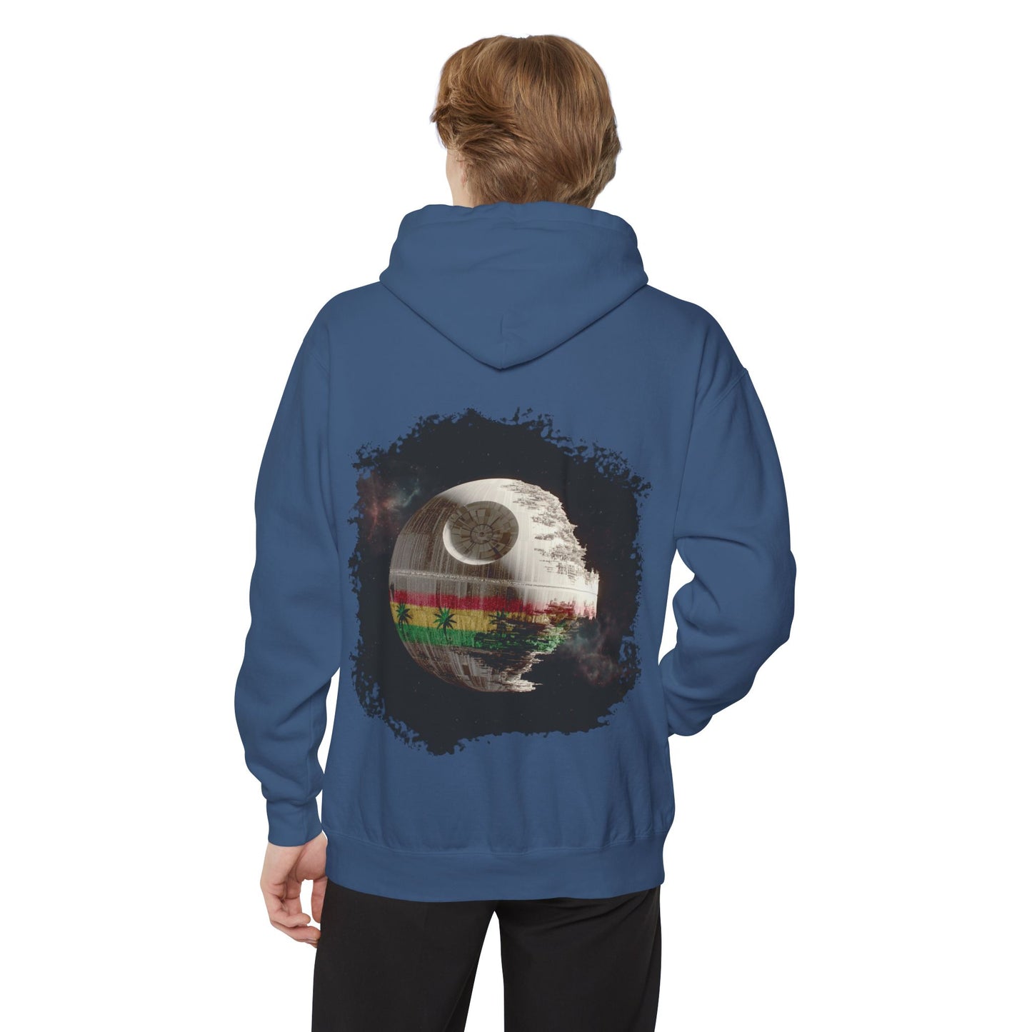 Rasta Wars Unisex Garment-Dyed Hoodie